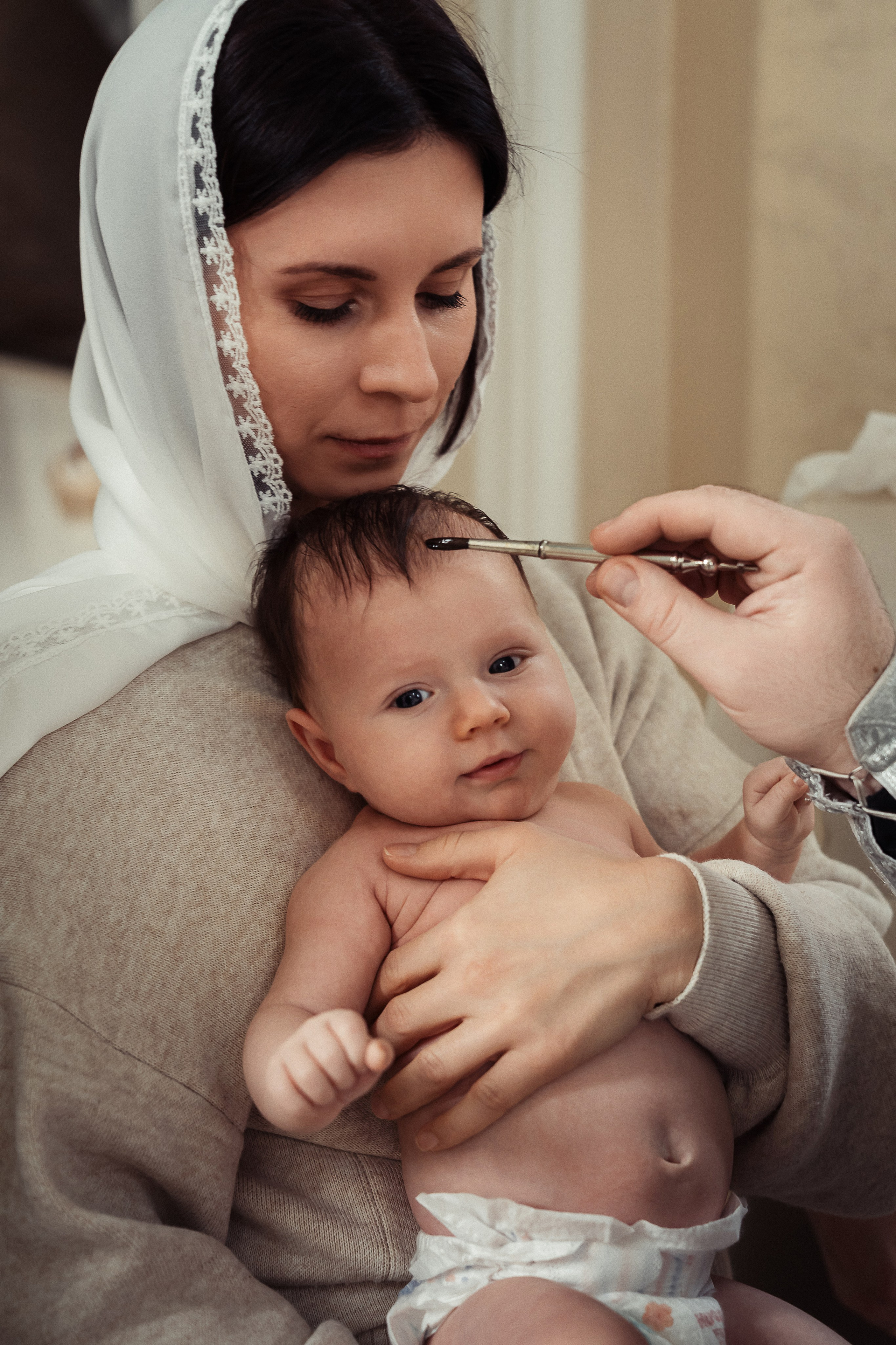 Крещение в храме Ксении Петербургской, г. Воронеж. Фотограф для семей и экспертов в г. Воронеж Ирина Круглова