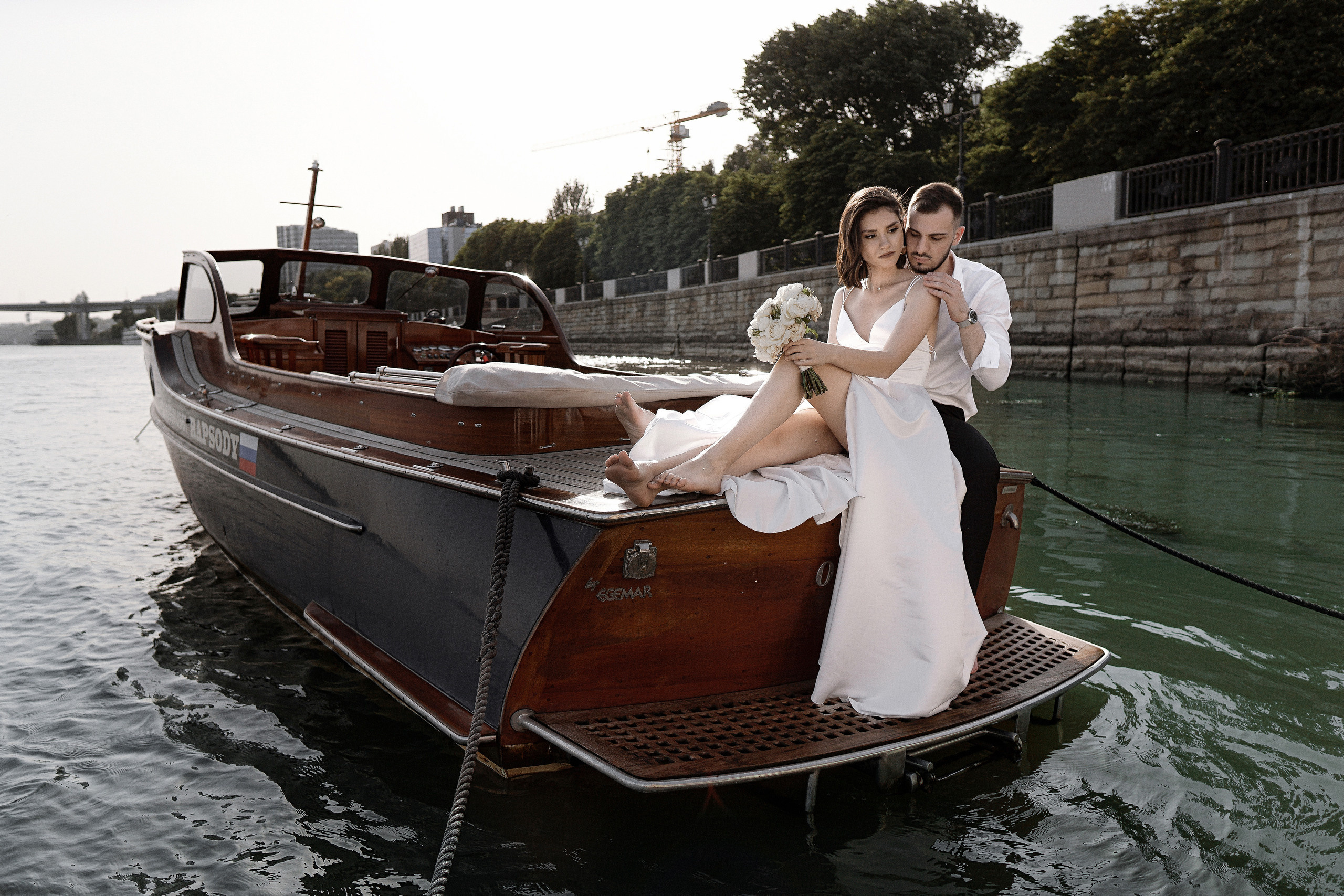 Love Story on a yacht. Свадебный фотограф и видеограф в Ростове-на-Дону. Максим и Наталья Лебедевы