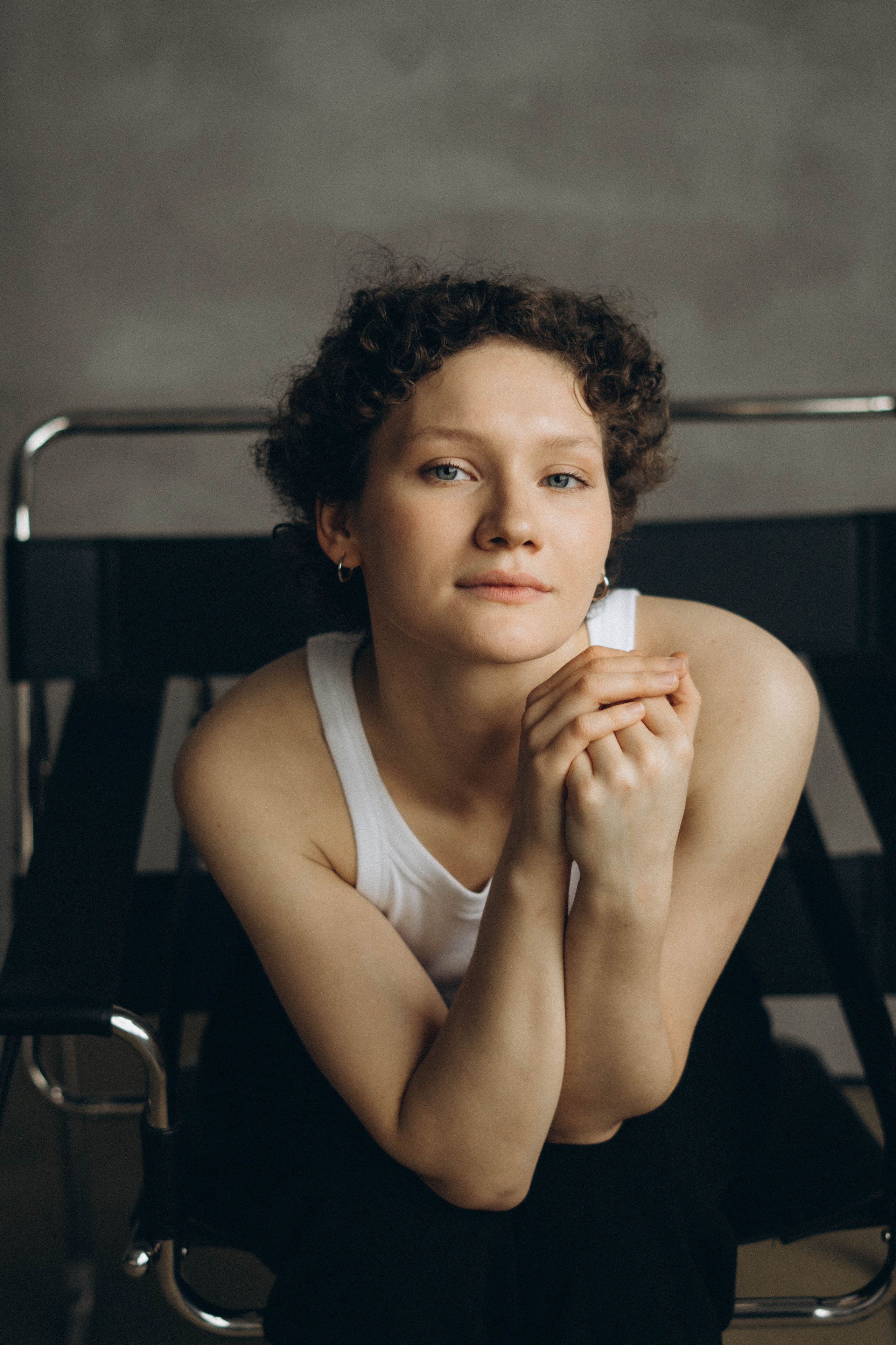 Ольга Рогова. Съемка в студии для актерского портфолио. Портретный фотограф Дарья Бахматова | Нижний Новгород