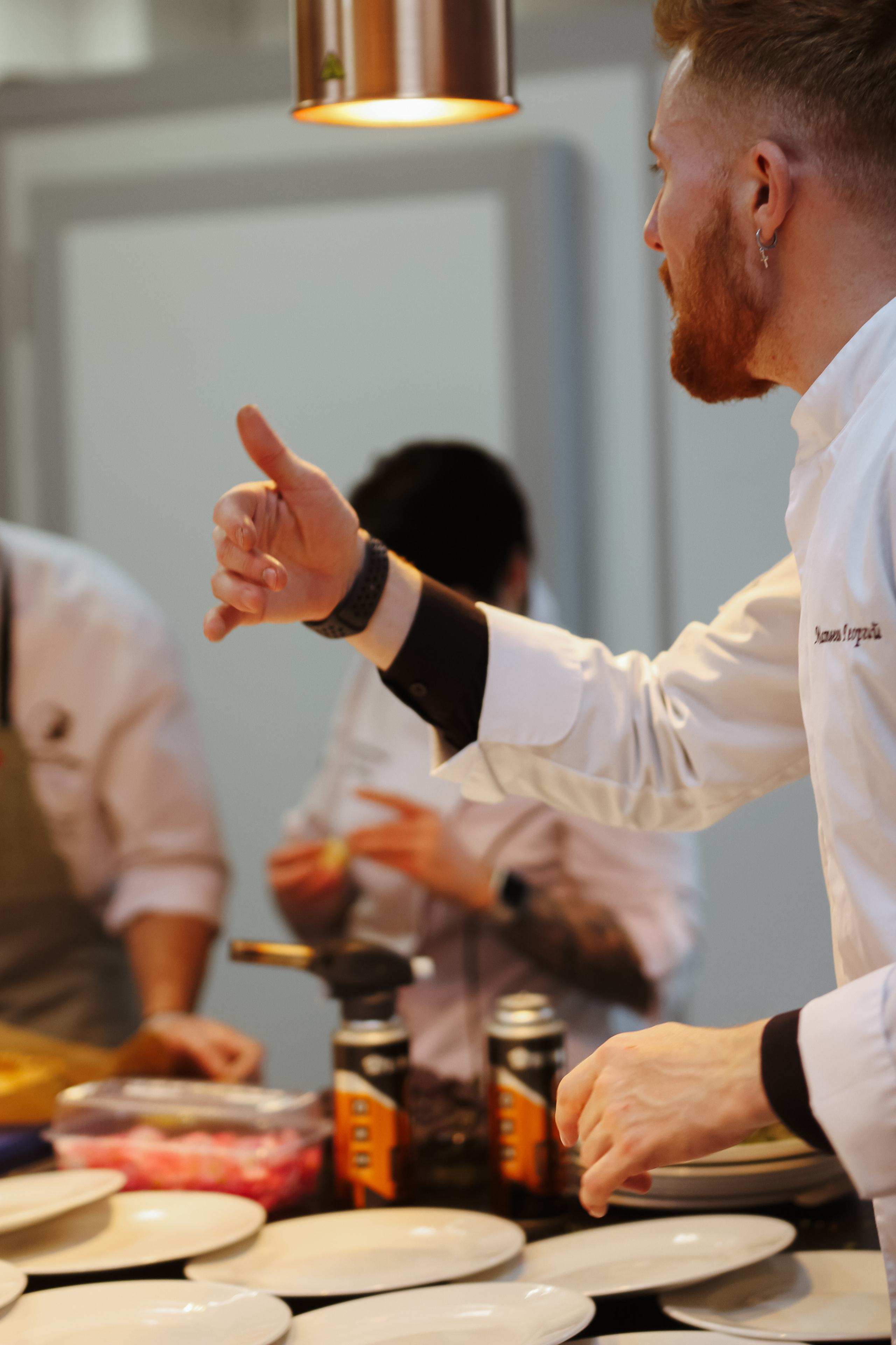 Гастроужин с финалистами адской кухни. Фотограф в Москве Анастасия Курлович