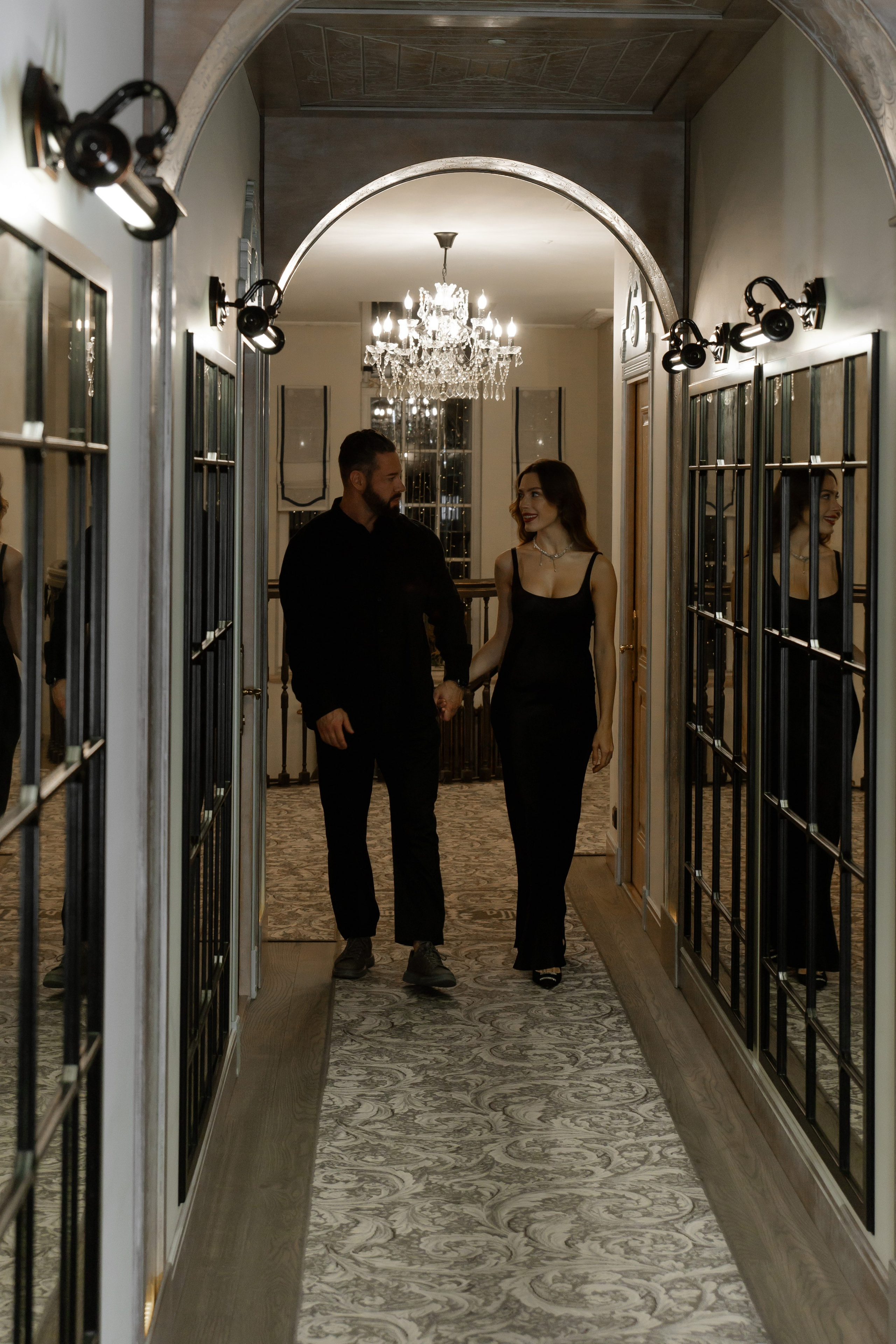 Новогодняя фотосессия в отеле Вилла Тоскана. Свадебный фотограф Калининград