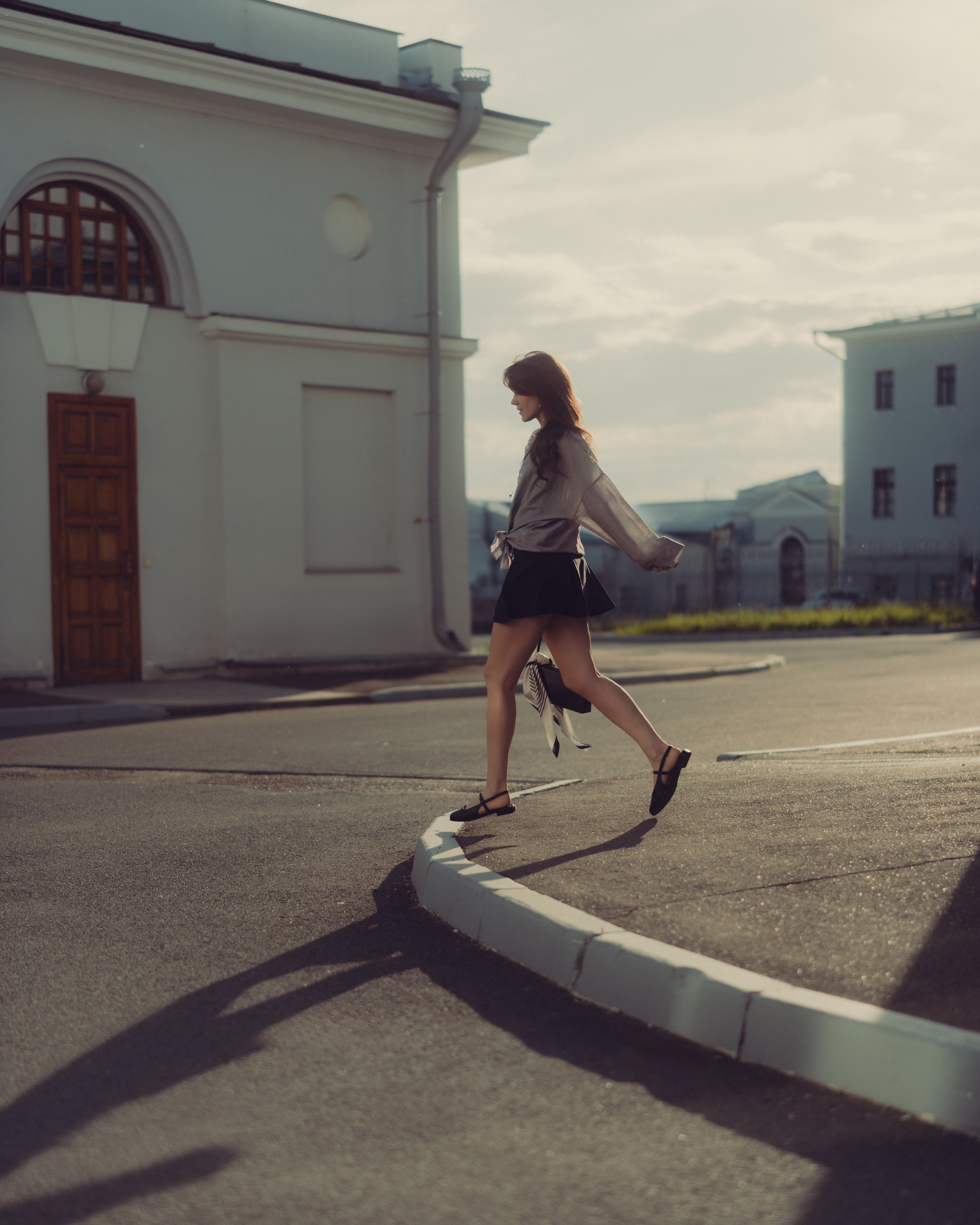 Прогулочная фотосессия с&nbsp;Дашей на&nbsp;территории КФУ