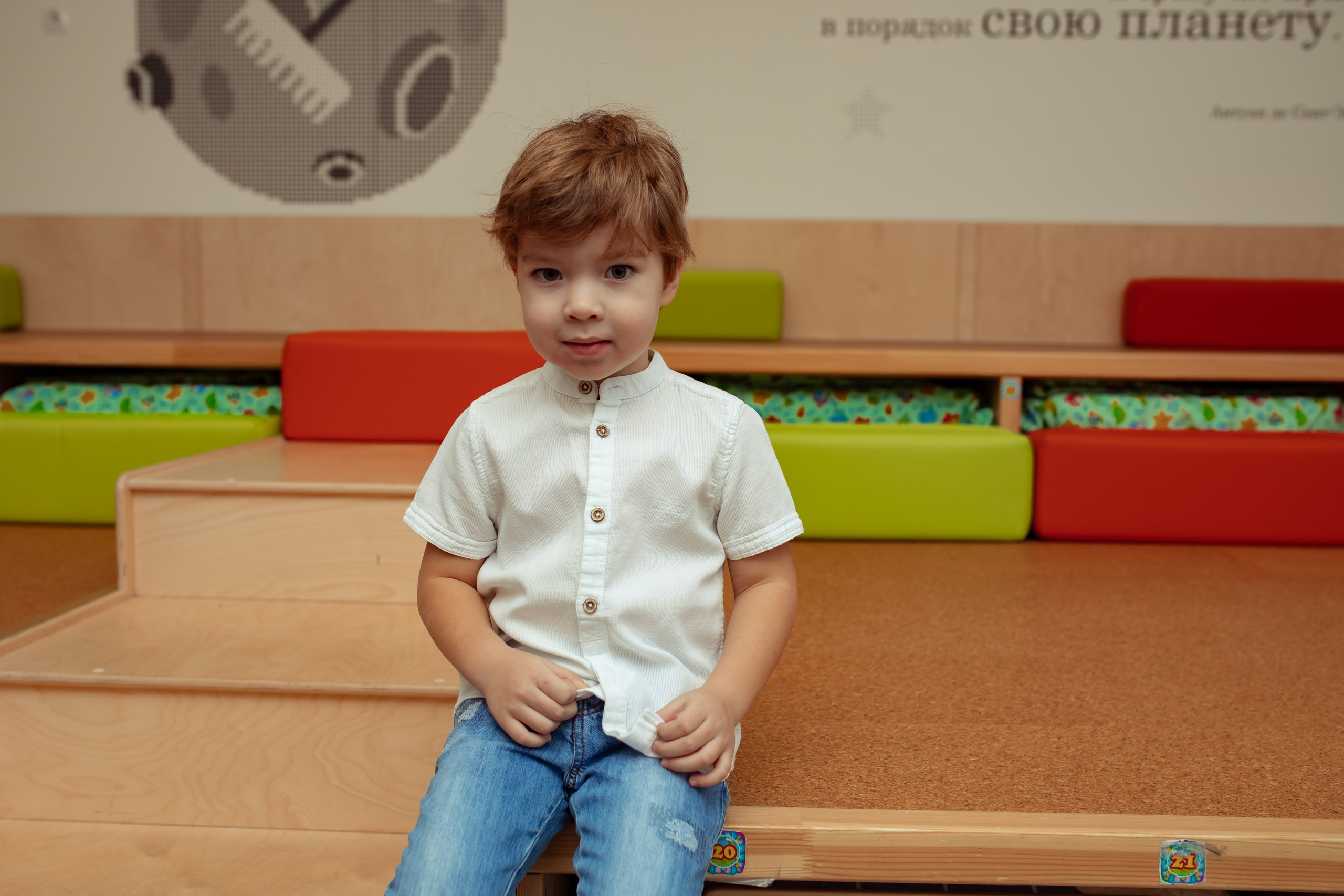 Праздник весны в детском саду. Семейный и детский фотограф в Москве Дорогова Екатерина