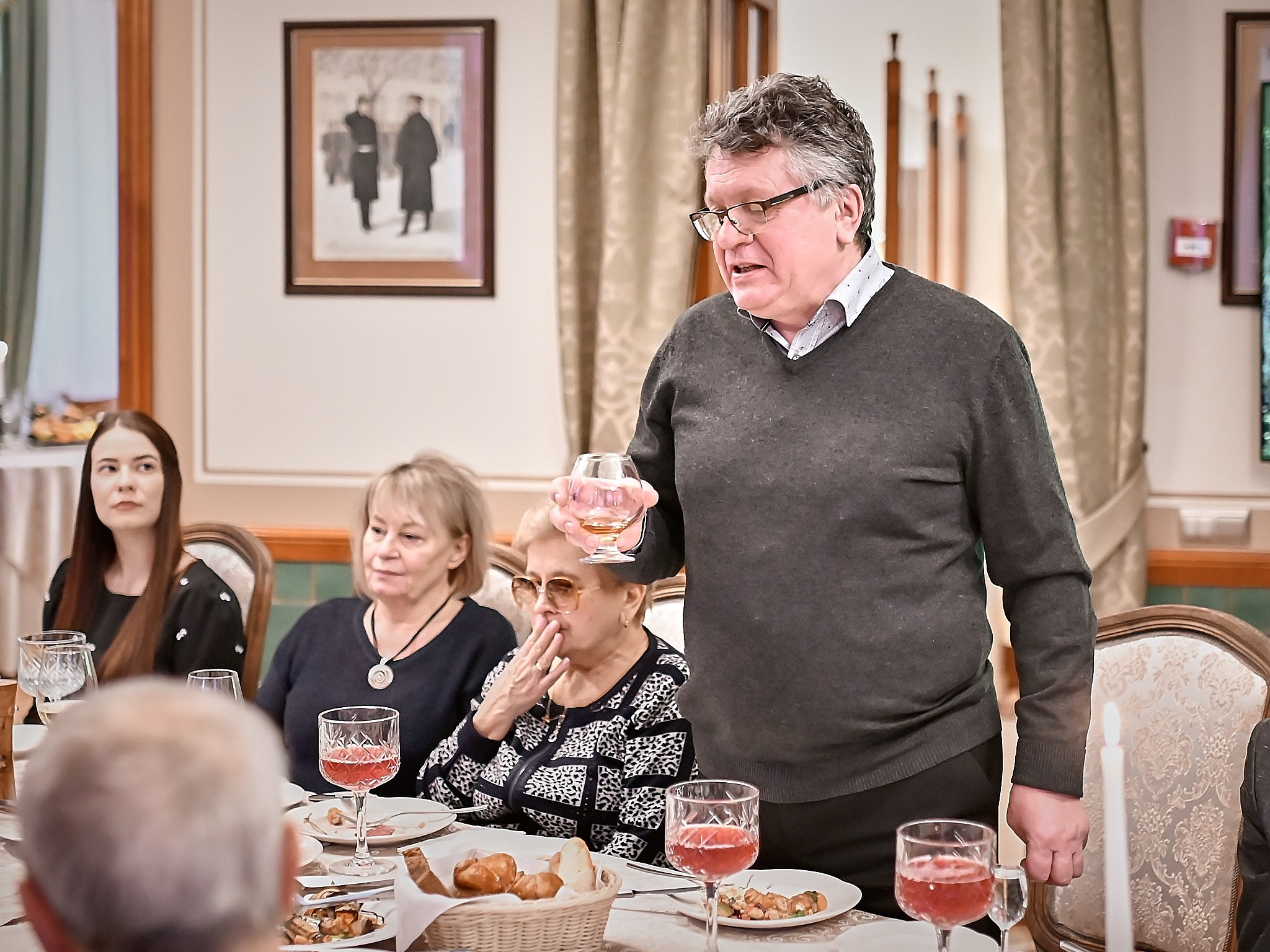 Юбилей в ресторане «1913». Свадебный фотограф в Санкт-Петербурге Славин Денис