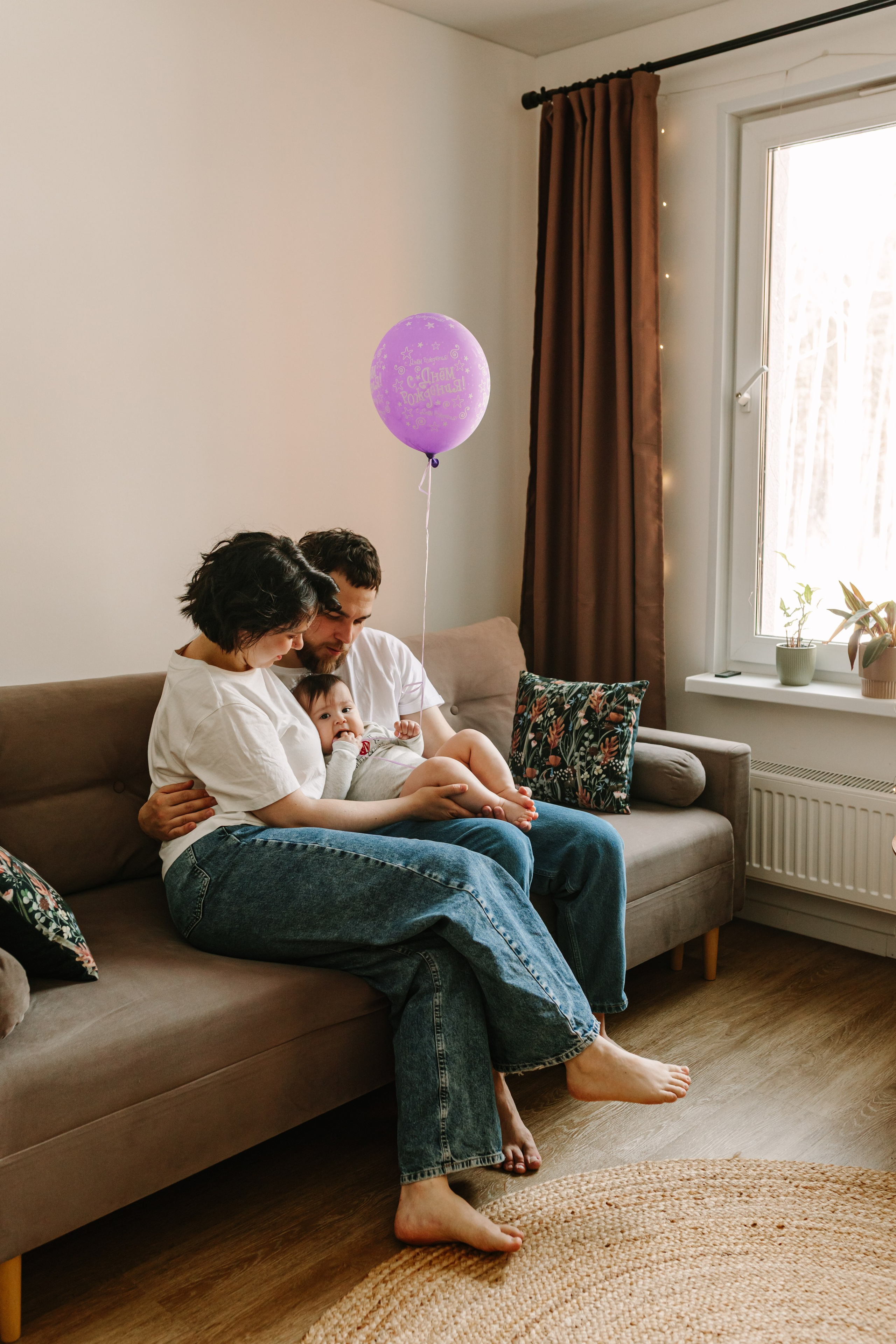 Семейная фотосессия с маленьким Марком