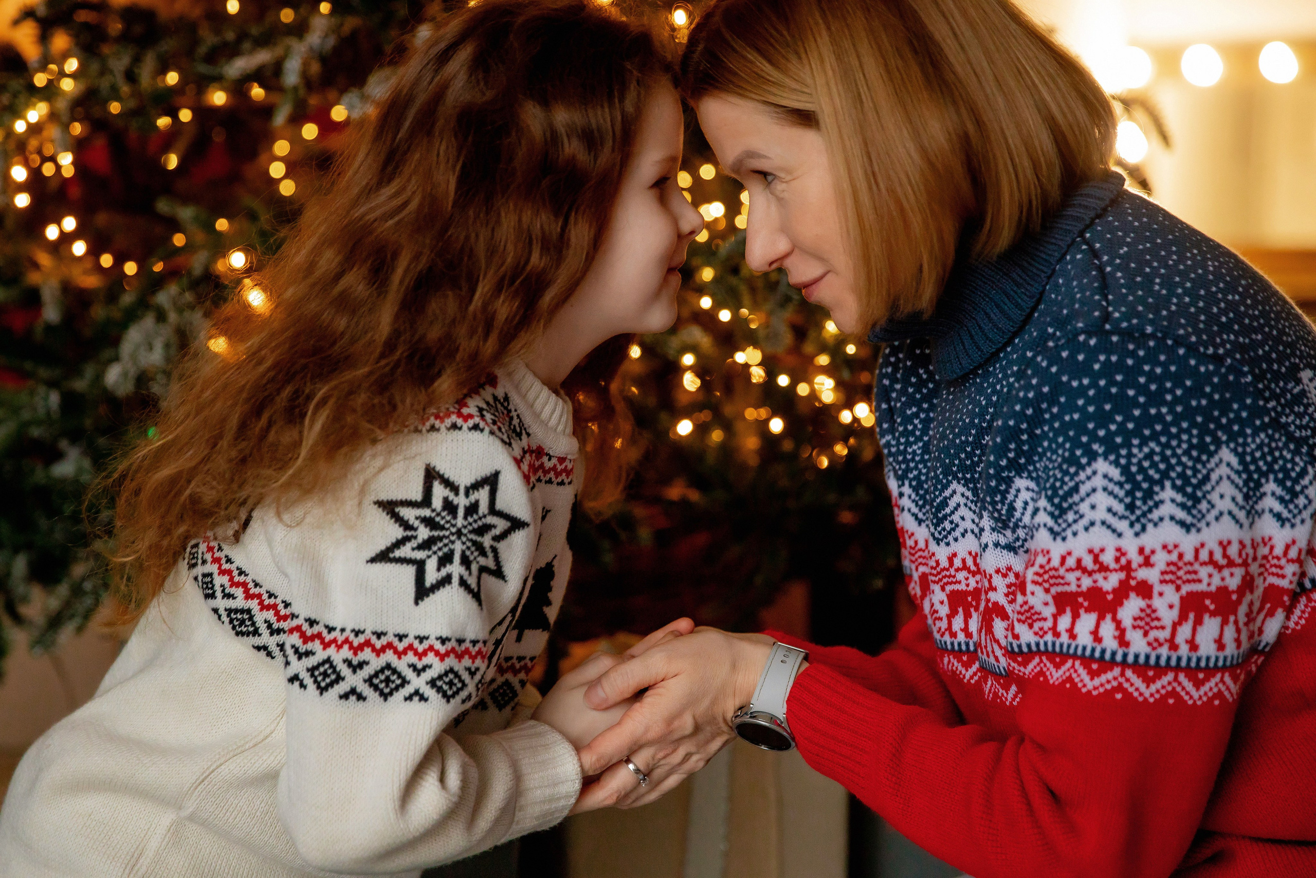 Новогодняя фотосессия для большой семьи. Семейный фотограф в Москве