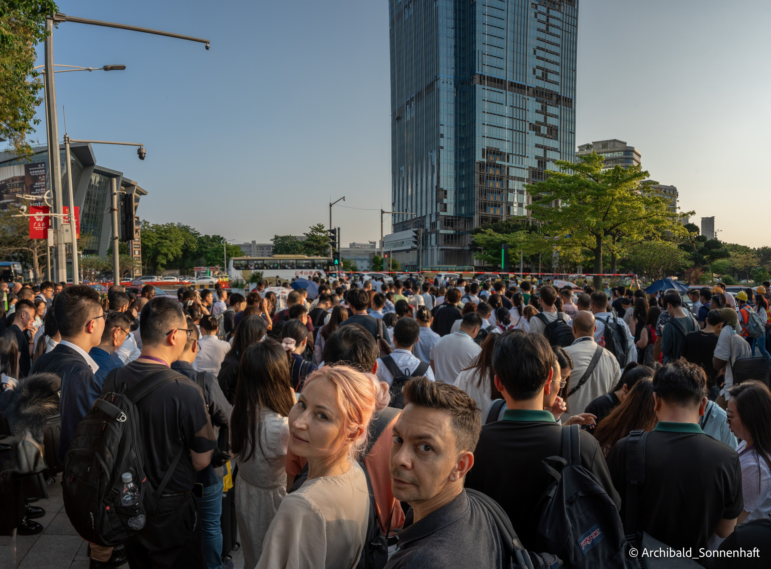 Short trip to Canton fair. Photographer in Guangzhou, China. Archibald Sonnenhaft