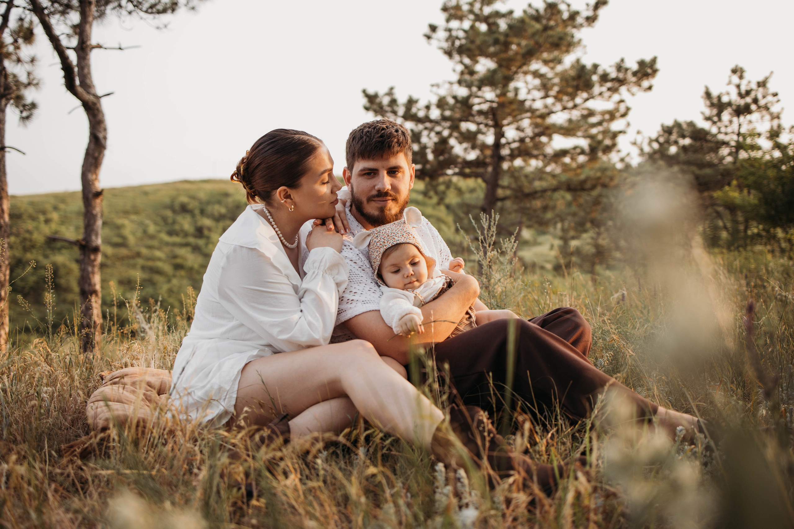 Про маленькую Аглаю и ее маму и папу. Фотограф Алевтина Матешук
