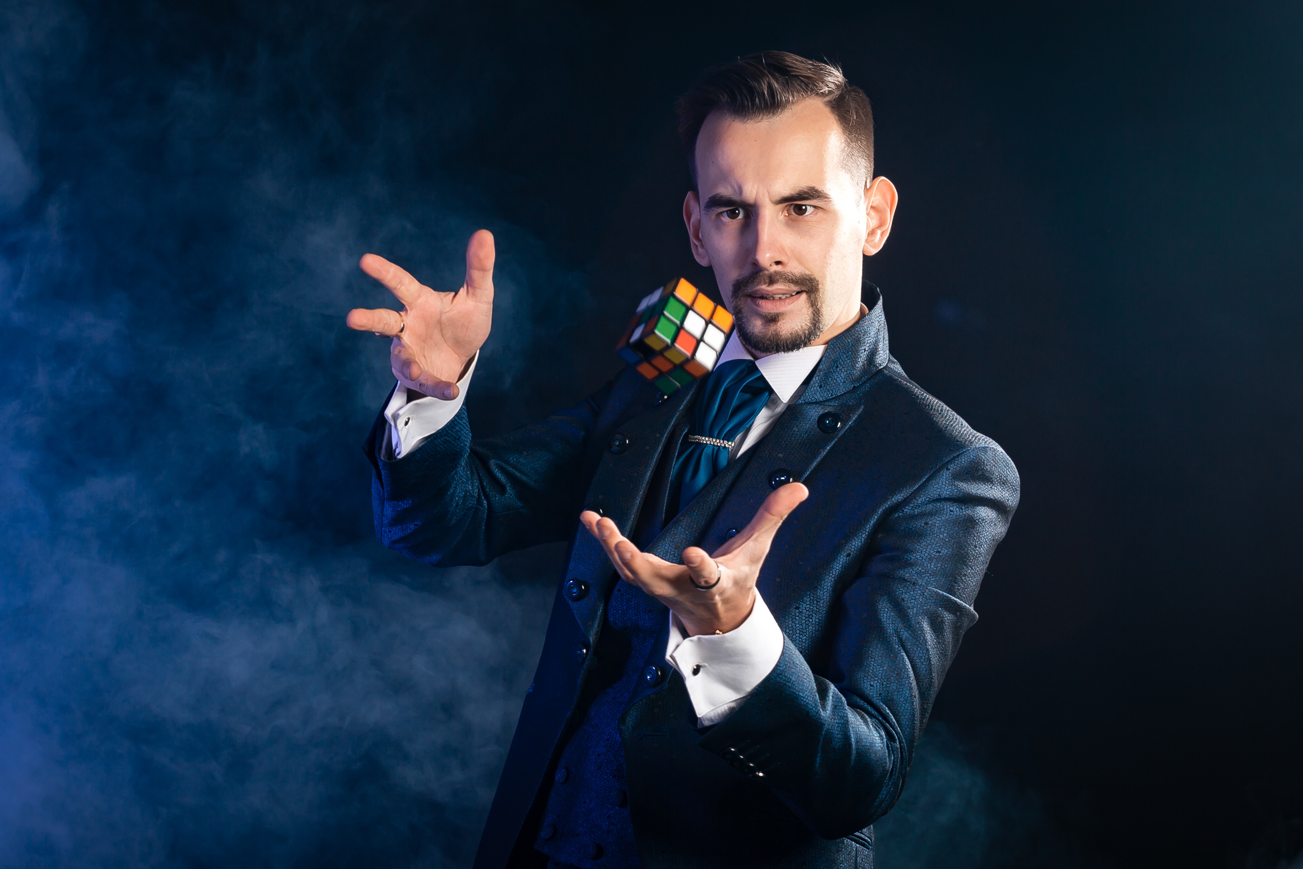 Фотосессия фокусника. Фотографиня Мария Дикова