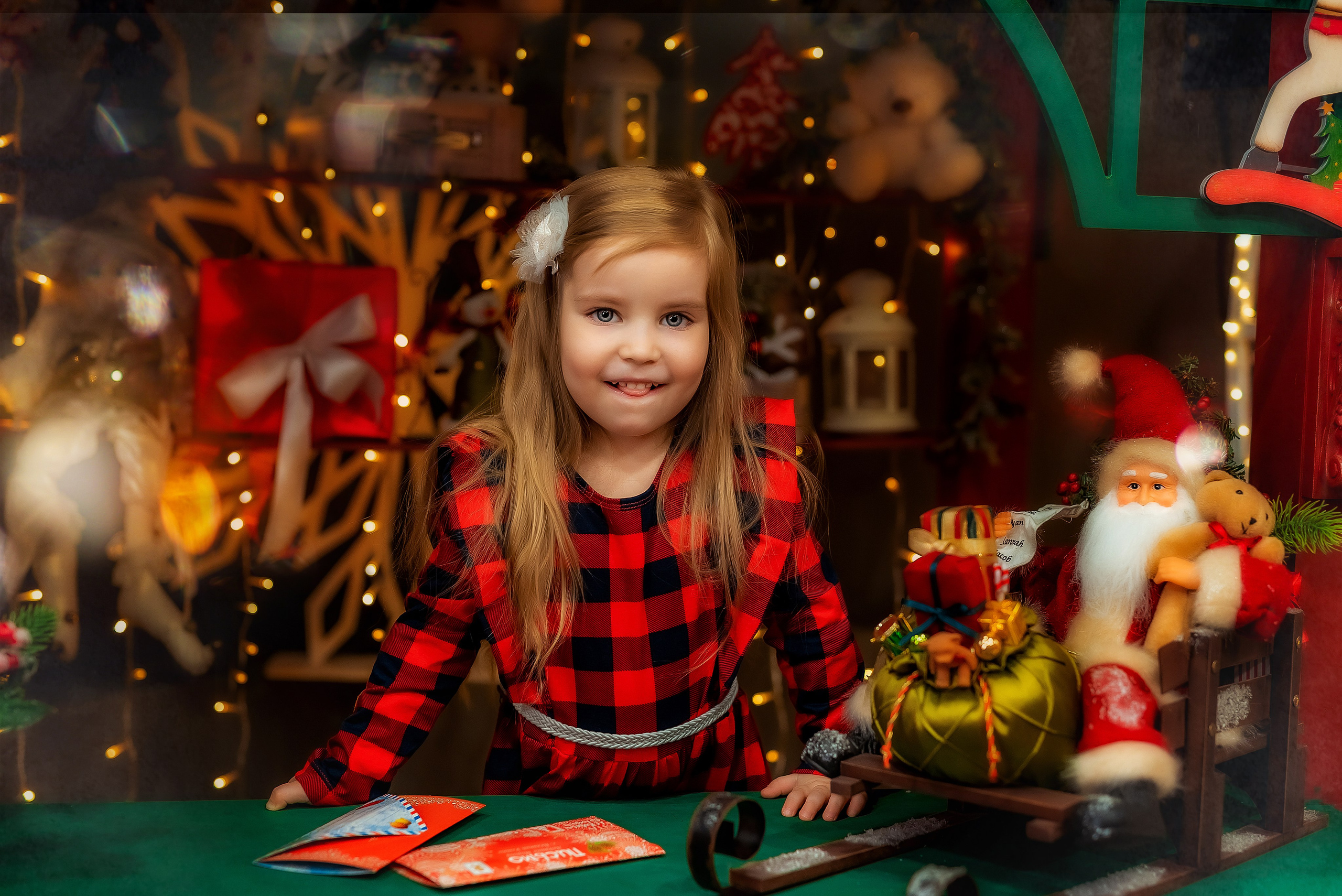 Новогодняя фотосессия для Ирины и её семьи. Семейный, детский фотограф в Воронеже Анна Никитина