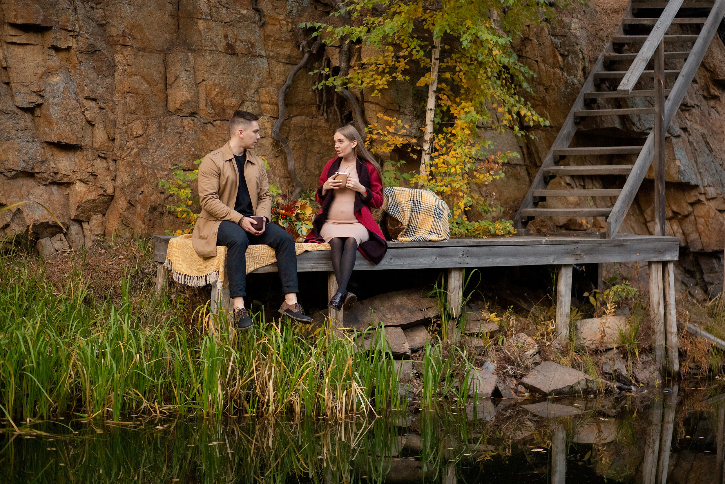 Прогулка Никита и Маша. Семейный и женский фотограф в Челябинске Замятина Ольга