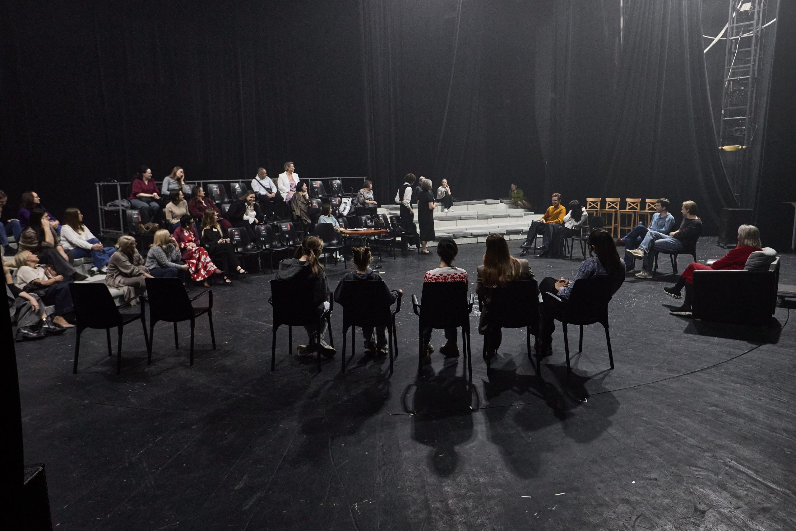 История Тони | читка пьесы. Фотограф Юлия Маринина