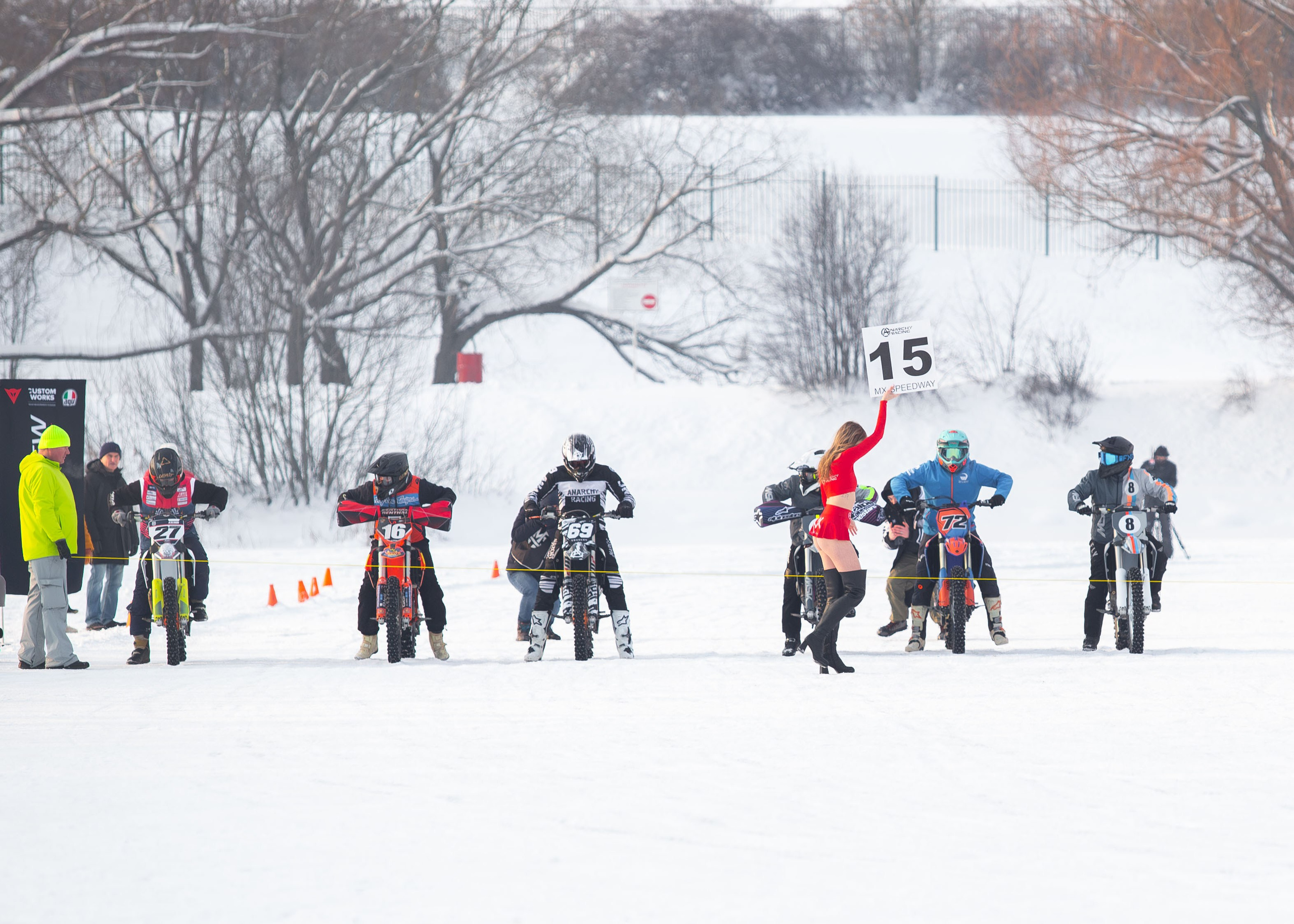 Всероссийские соревнования и Кубок МФР по мотокроссу на льду 1 этап Серии MX-Speedway 2026. Репортажный фотограф в Москве