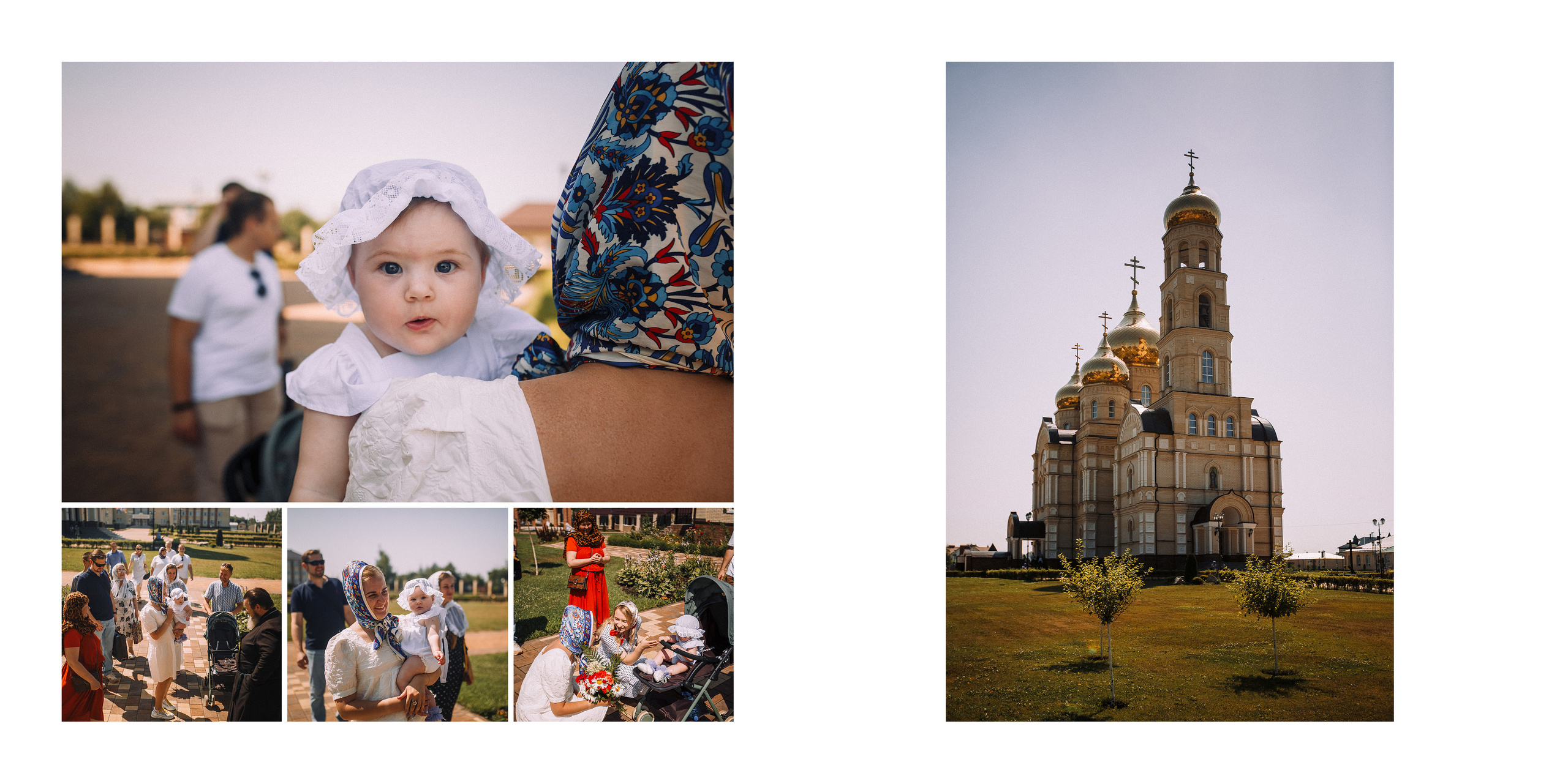 Фотокнига Крещение. Свадебный и семейный фотограф Москва Екатерина Верижникова