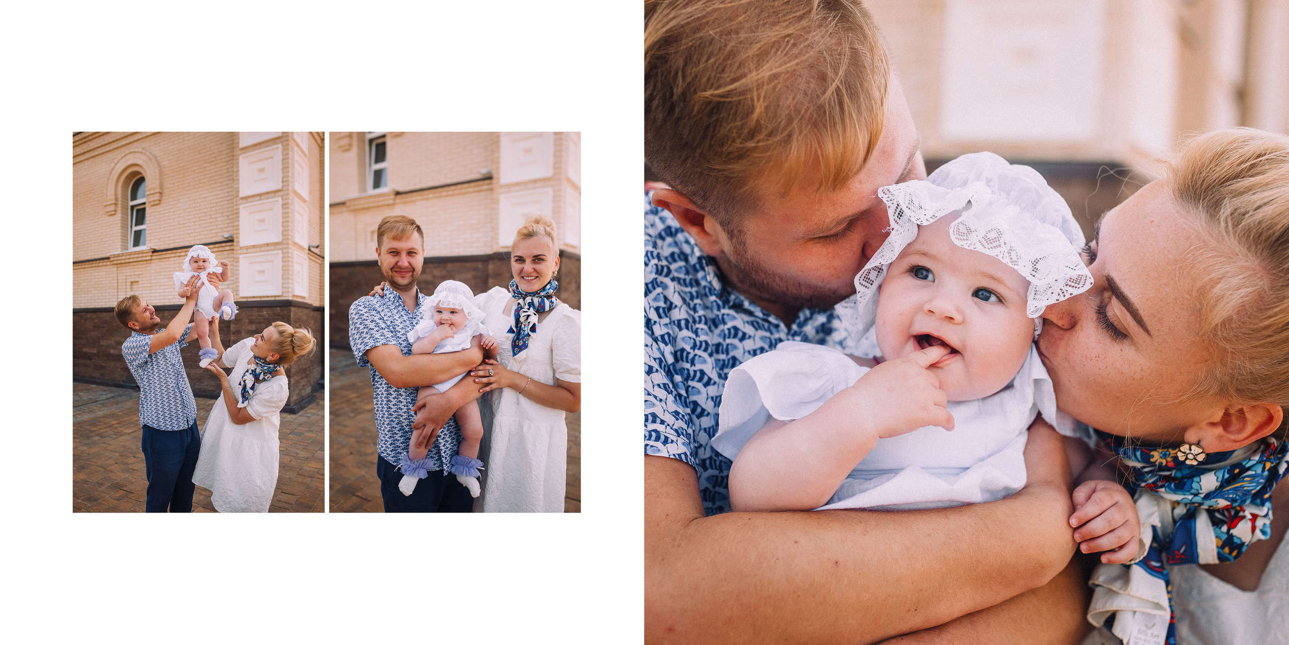 Фотокнига Крещение. Свадебный и семейный фотограф Москва Екатерина Верижникова