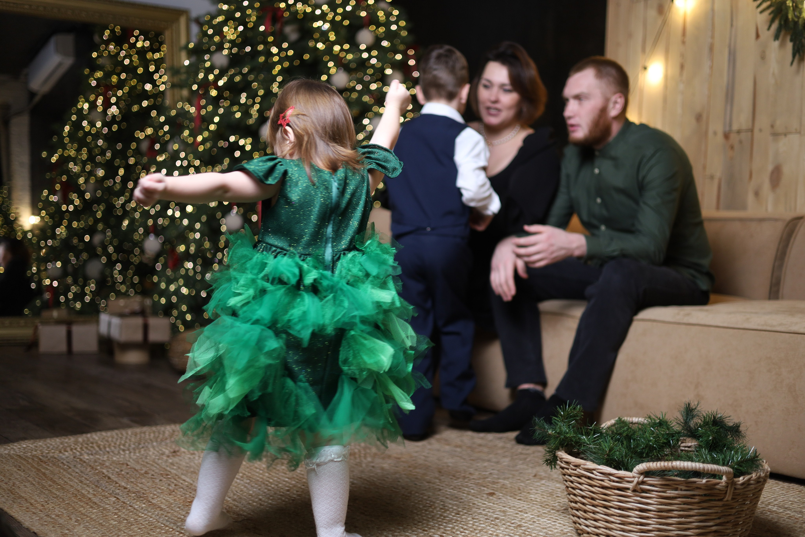 Семейный новый год Соседовы. Фотограф в Красноярске Никитина Мария