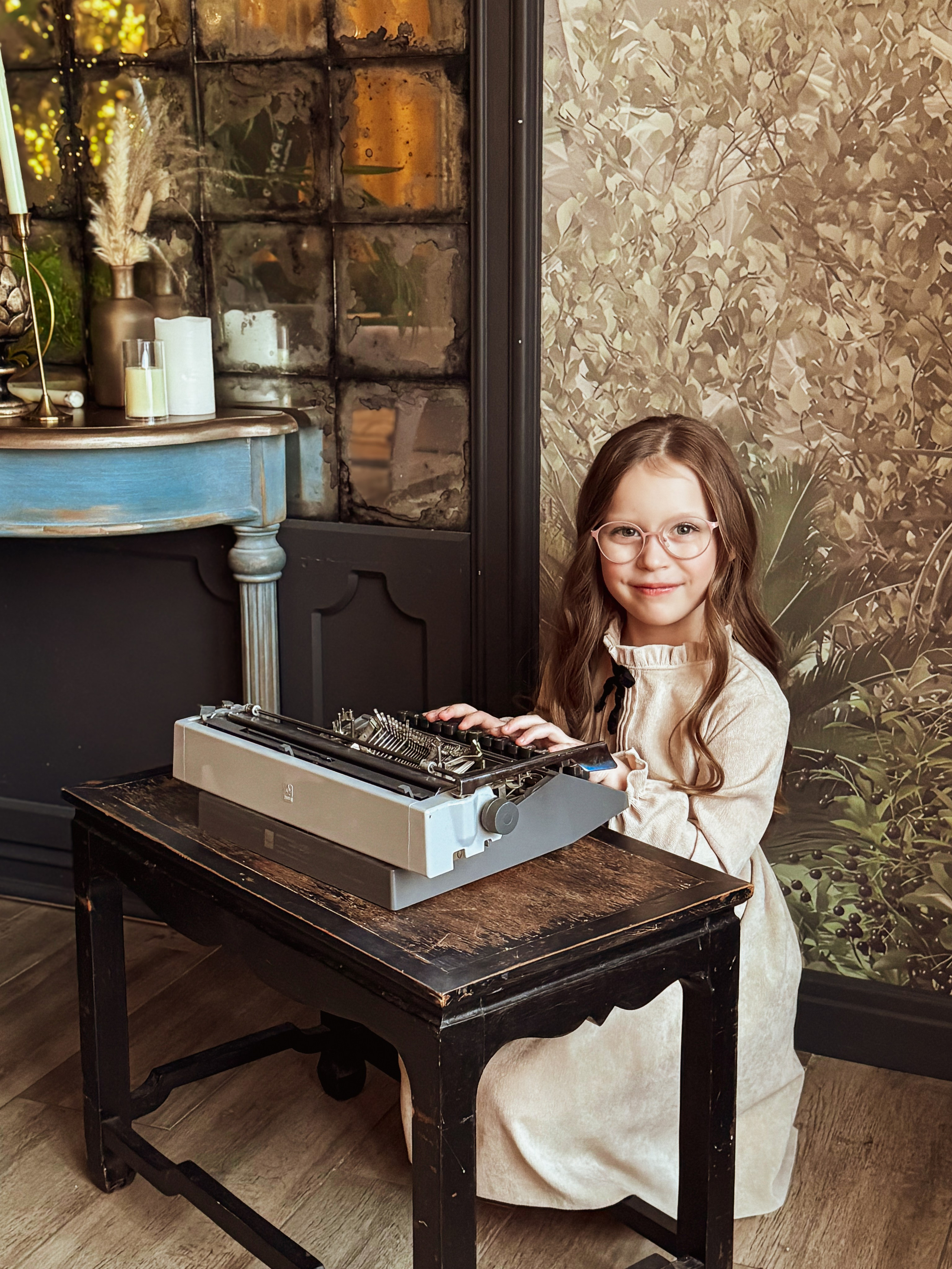 Мама с дочкой, новогодняя сьемка. Свадебный и семейный фотограф в Москве Мила Широких