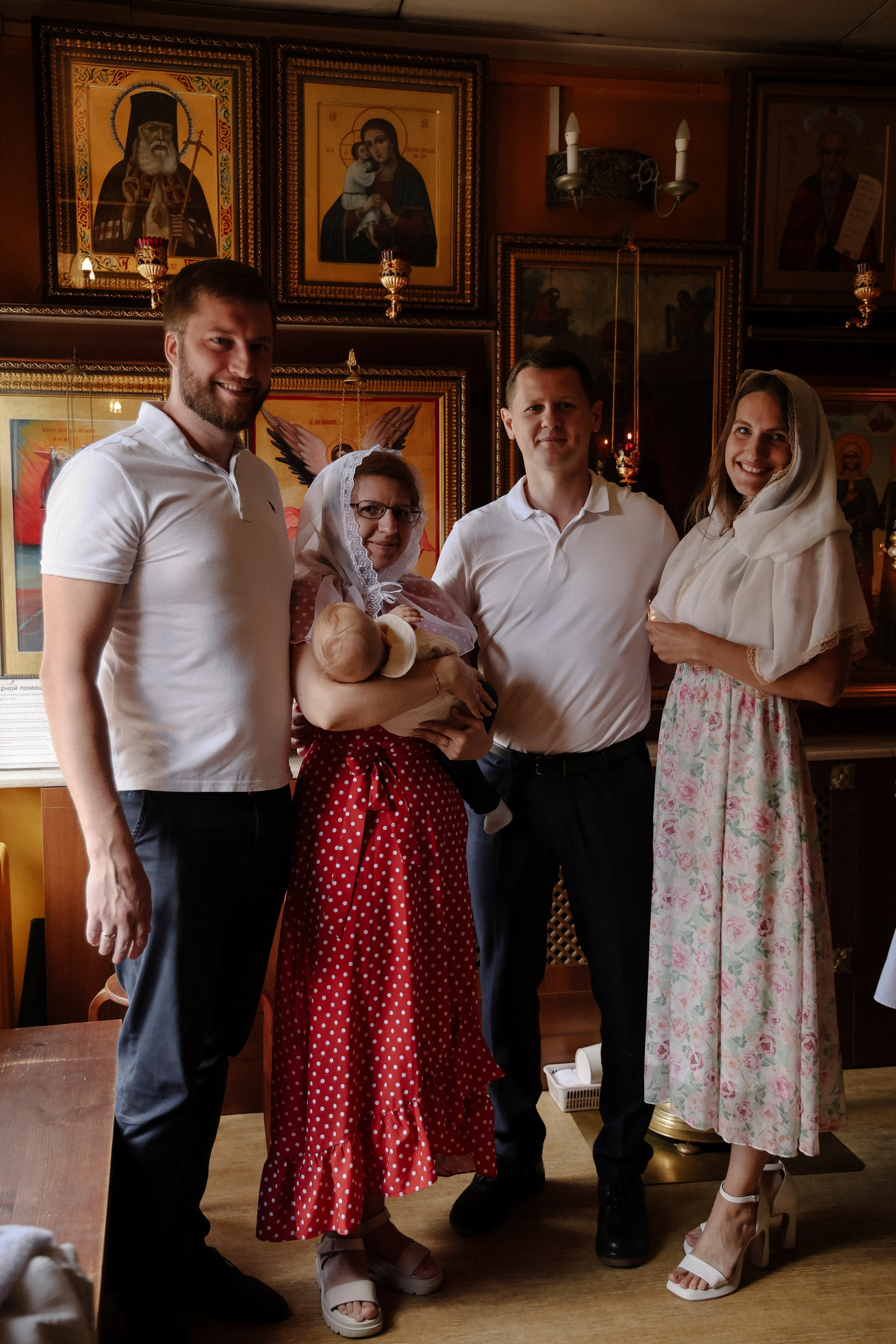 Крещение Анастасии. Фотограф новорожденных