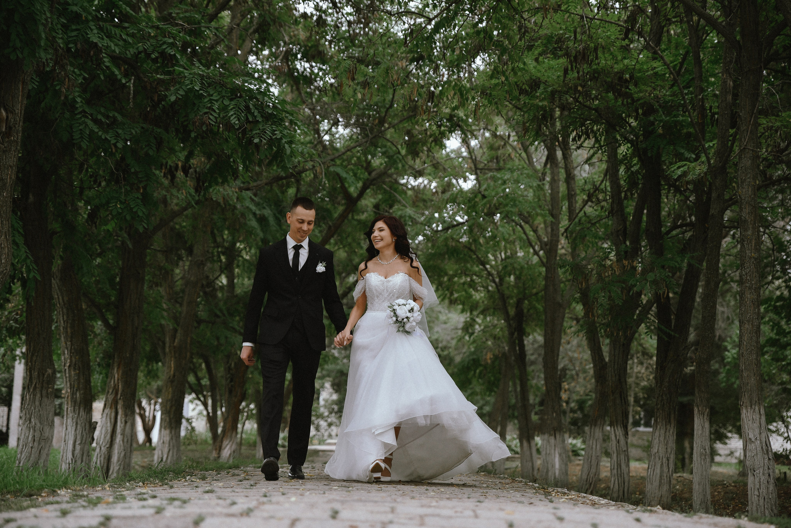 Её букет нежности. Стильный репортаж и кадры как в кино