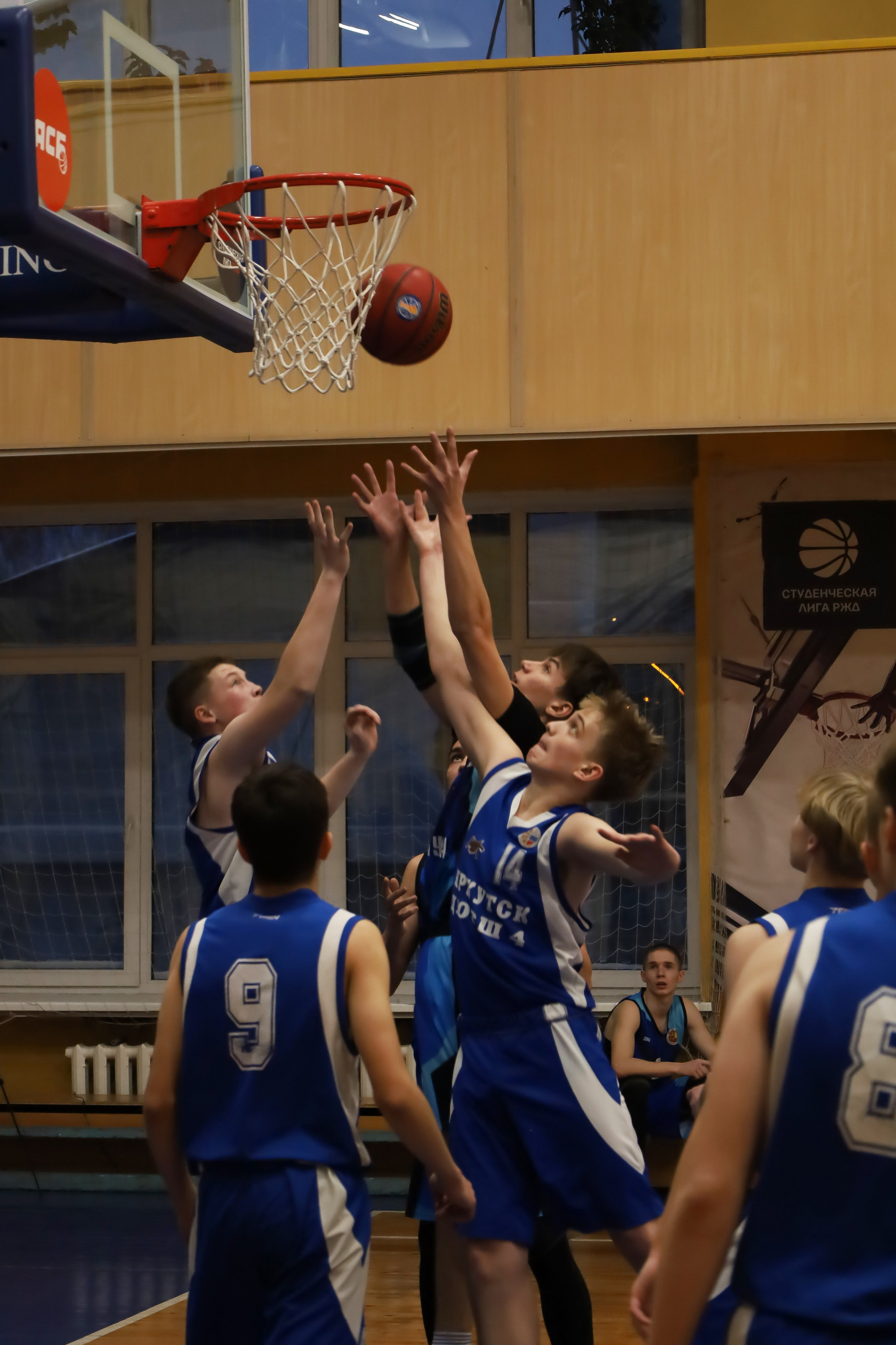 Баскетбол. Репортажный фотограф в Иркутске Семён Фёдоров