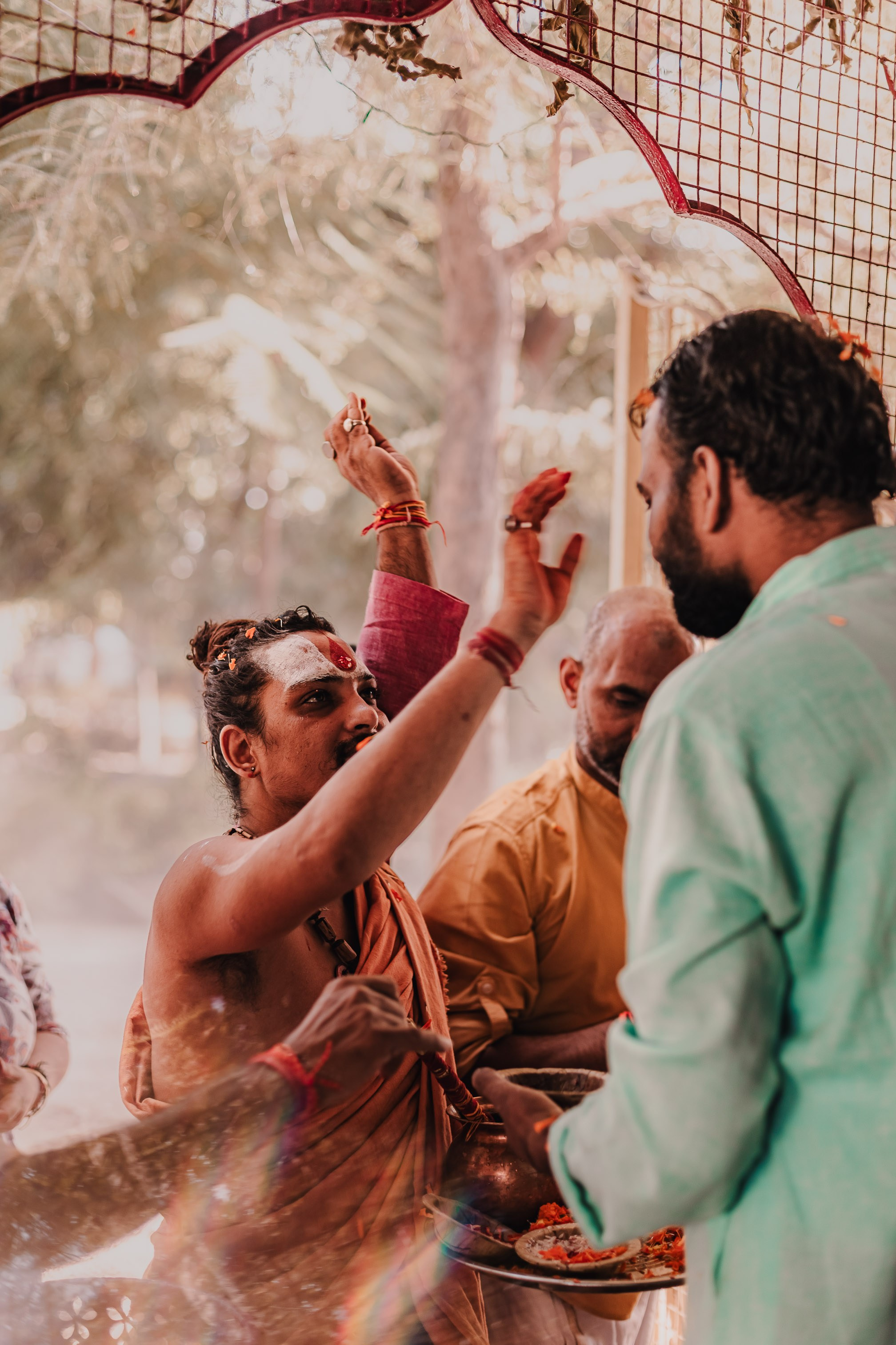 Lakshmi pooja in India. Mariam Bagdasaryan