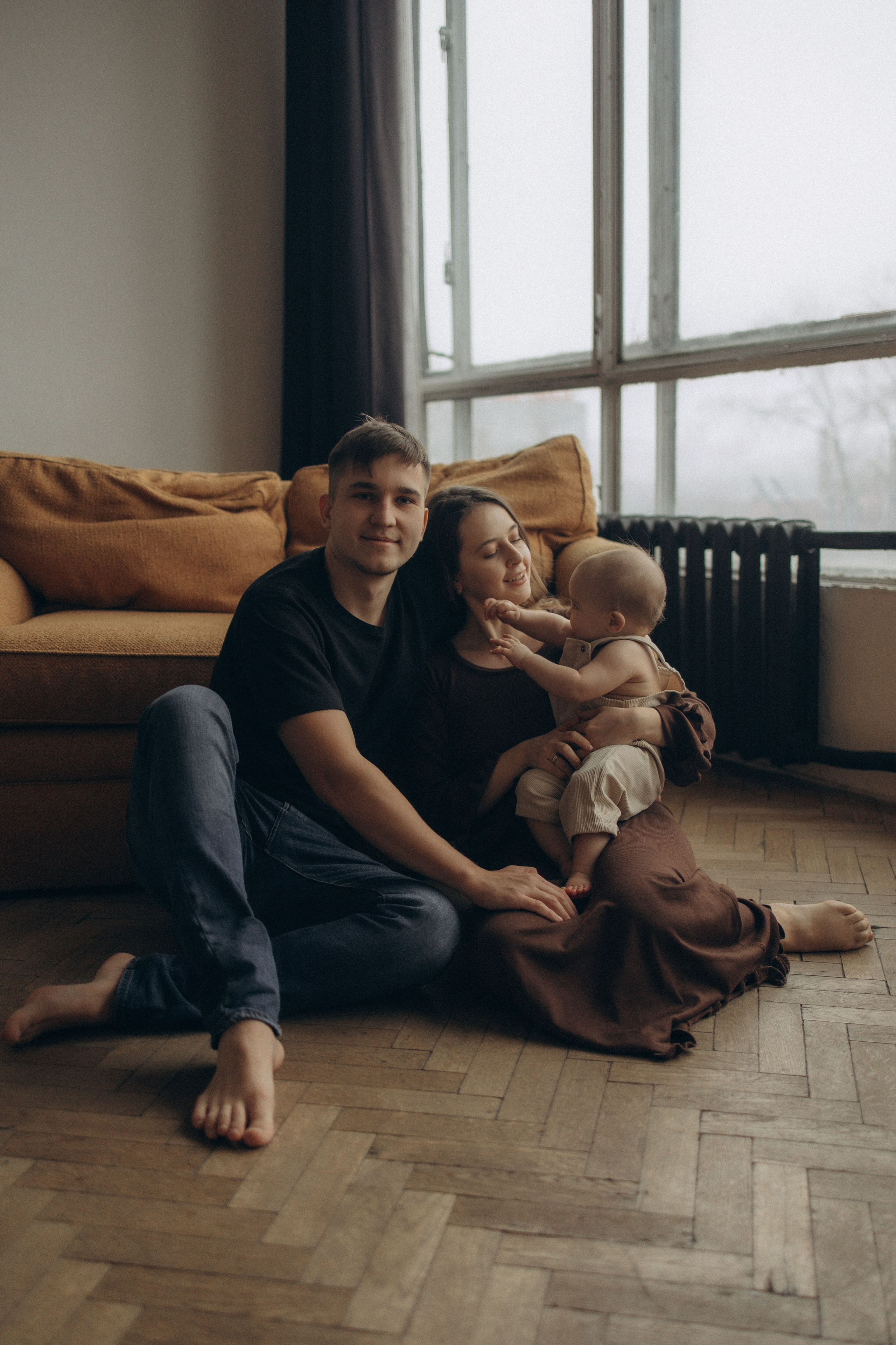 Настя, Никита и малышка Мира. Фотокарточки о вас и о большой любви!