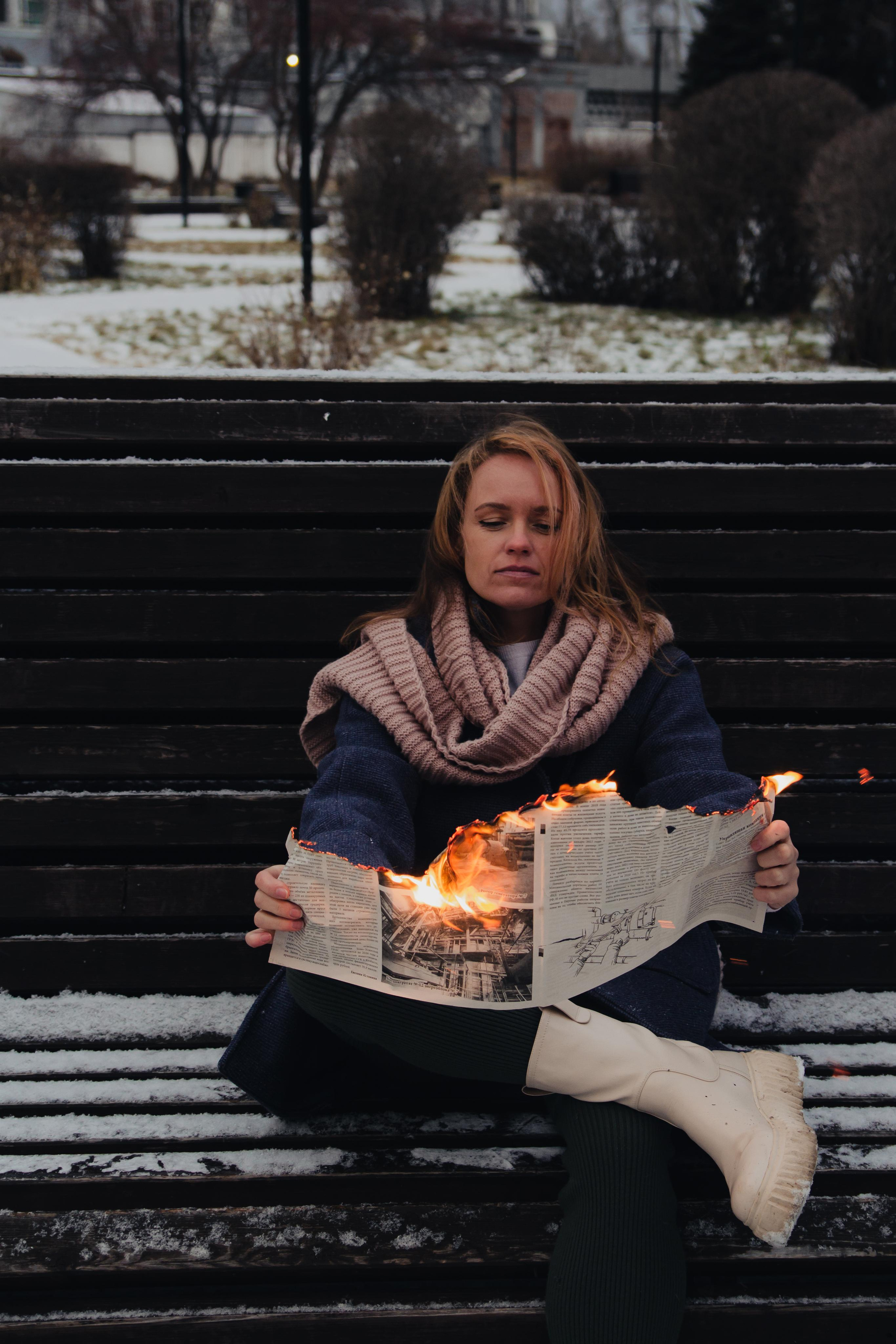 Марина. Цвет. Кофе. Огонь. Фотограф Ирина Колесникова