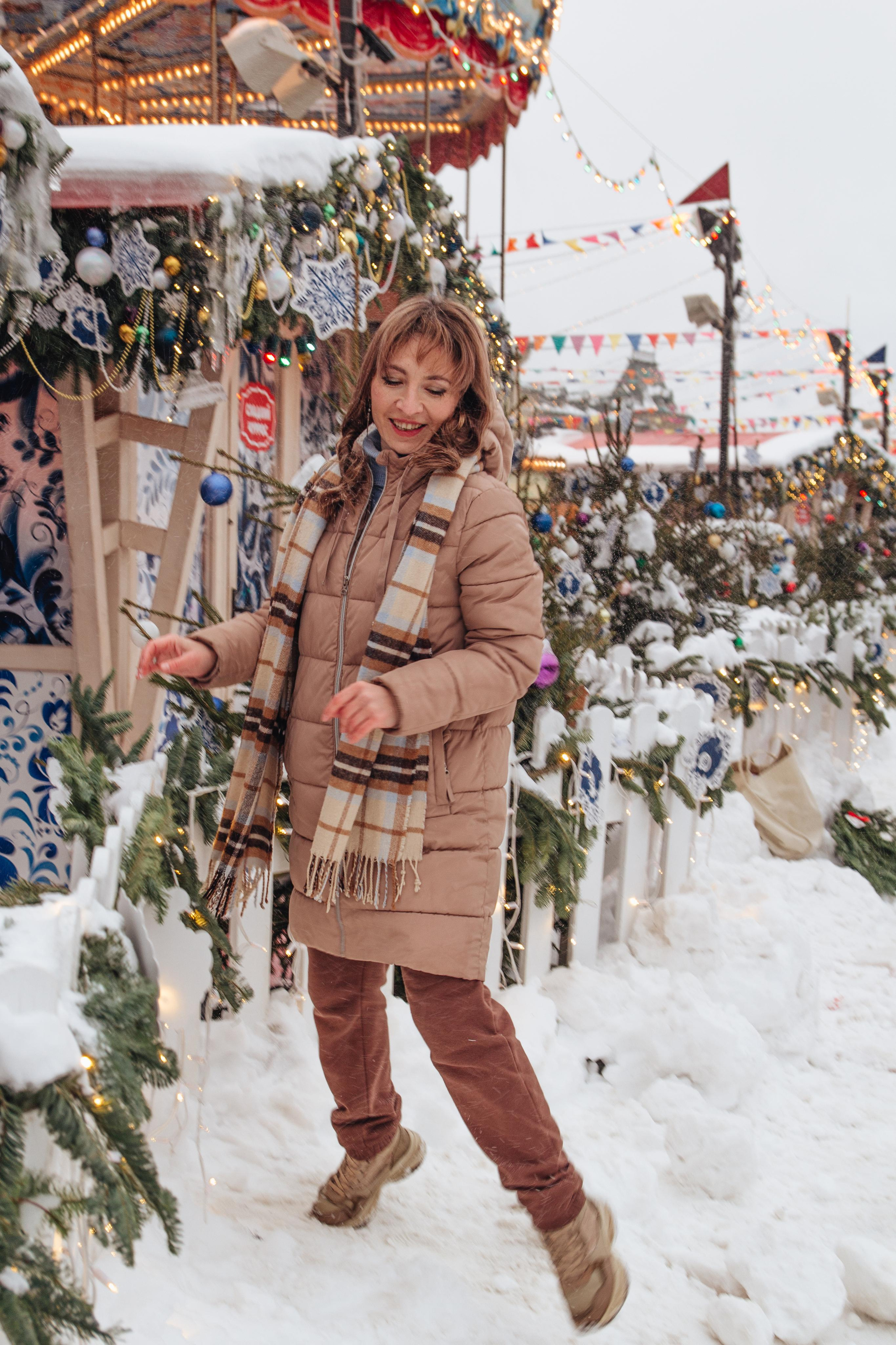 Маша. Москва. ГУМ и новогодняя ярмарка на Красной площади. Фотограф Ирина Колесникова