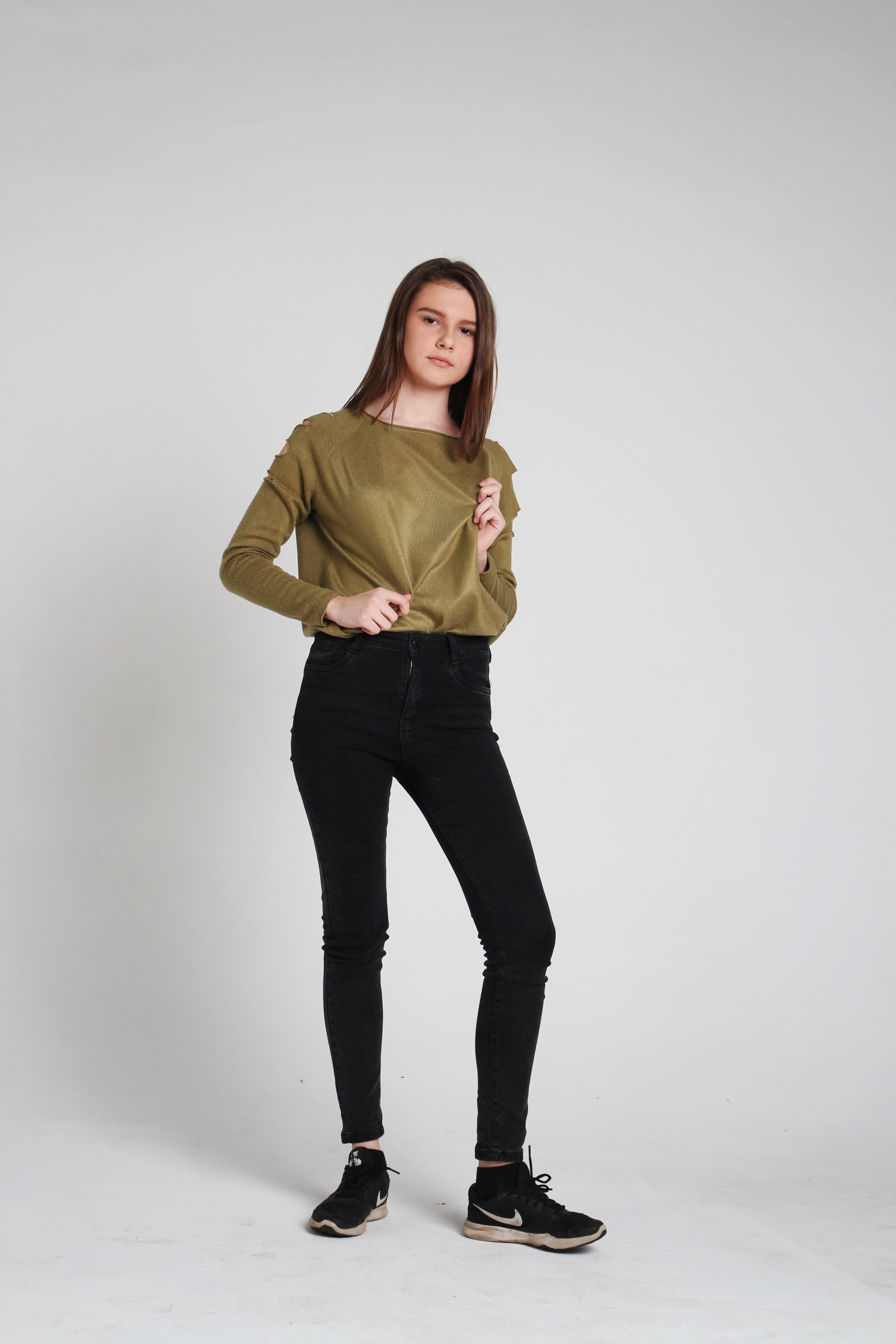 Модельная съёмка в студии. Фотограф Ирина Колесникова