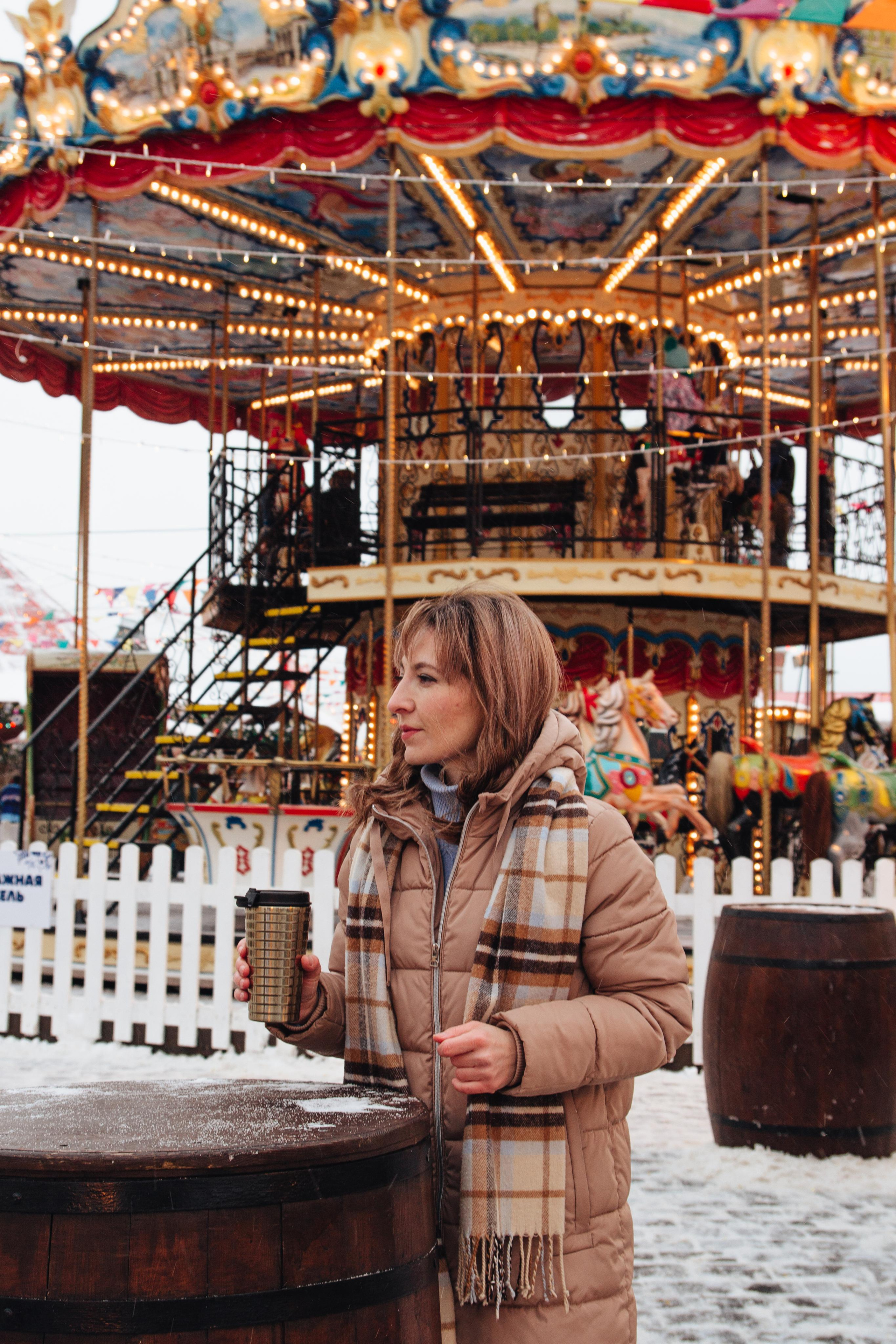 Маша. Москва. ГУМ и новогодняя ярмарка на Красной площади. Фотограф Ирина Колесникова