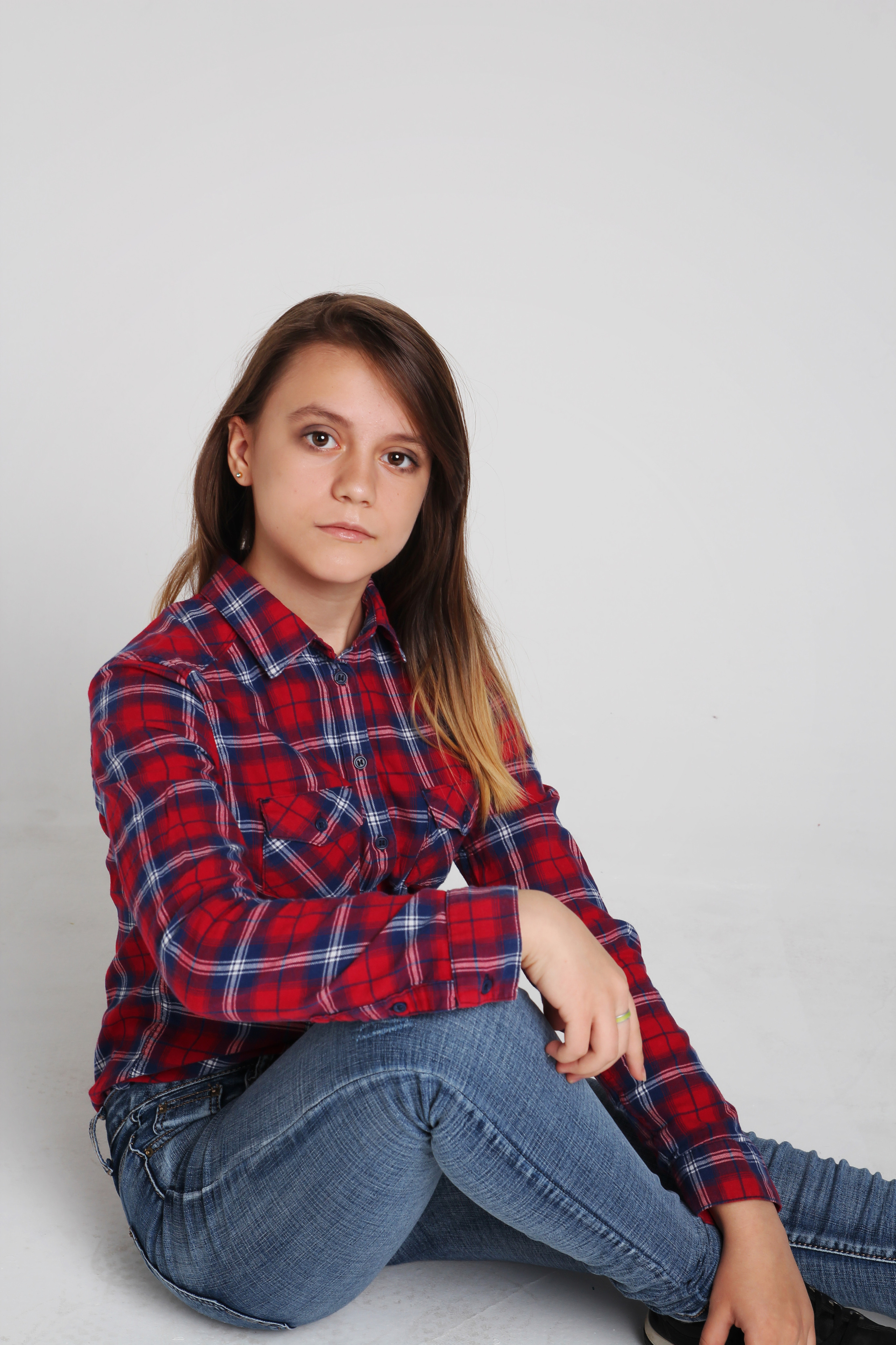 Модельная съёмка в студии. Фотограф Ирина Колесникова