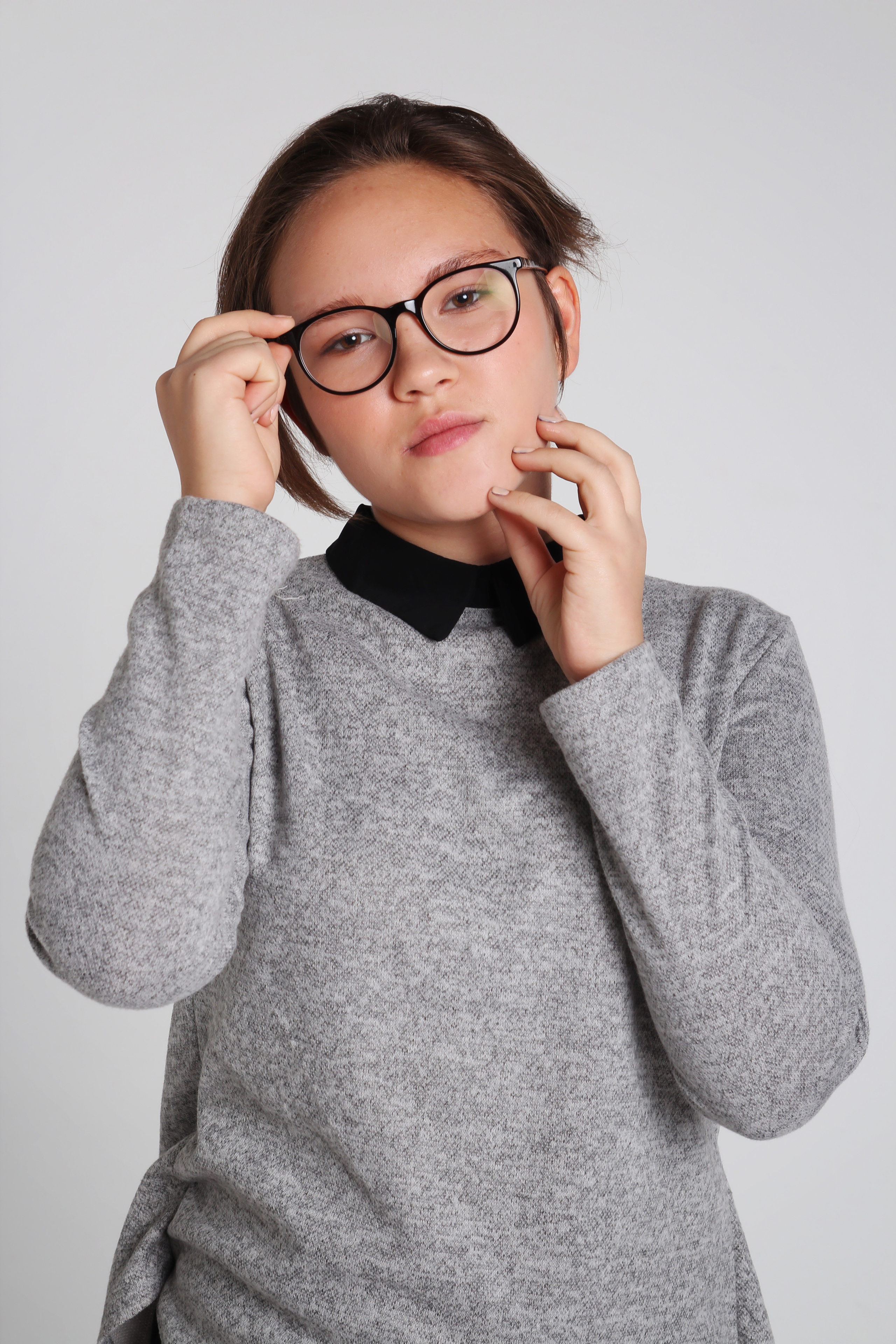 Модельная съёмка в студии. Фотограф Ирина Колесникова