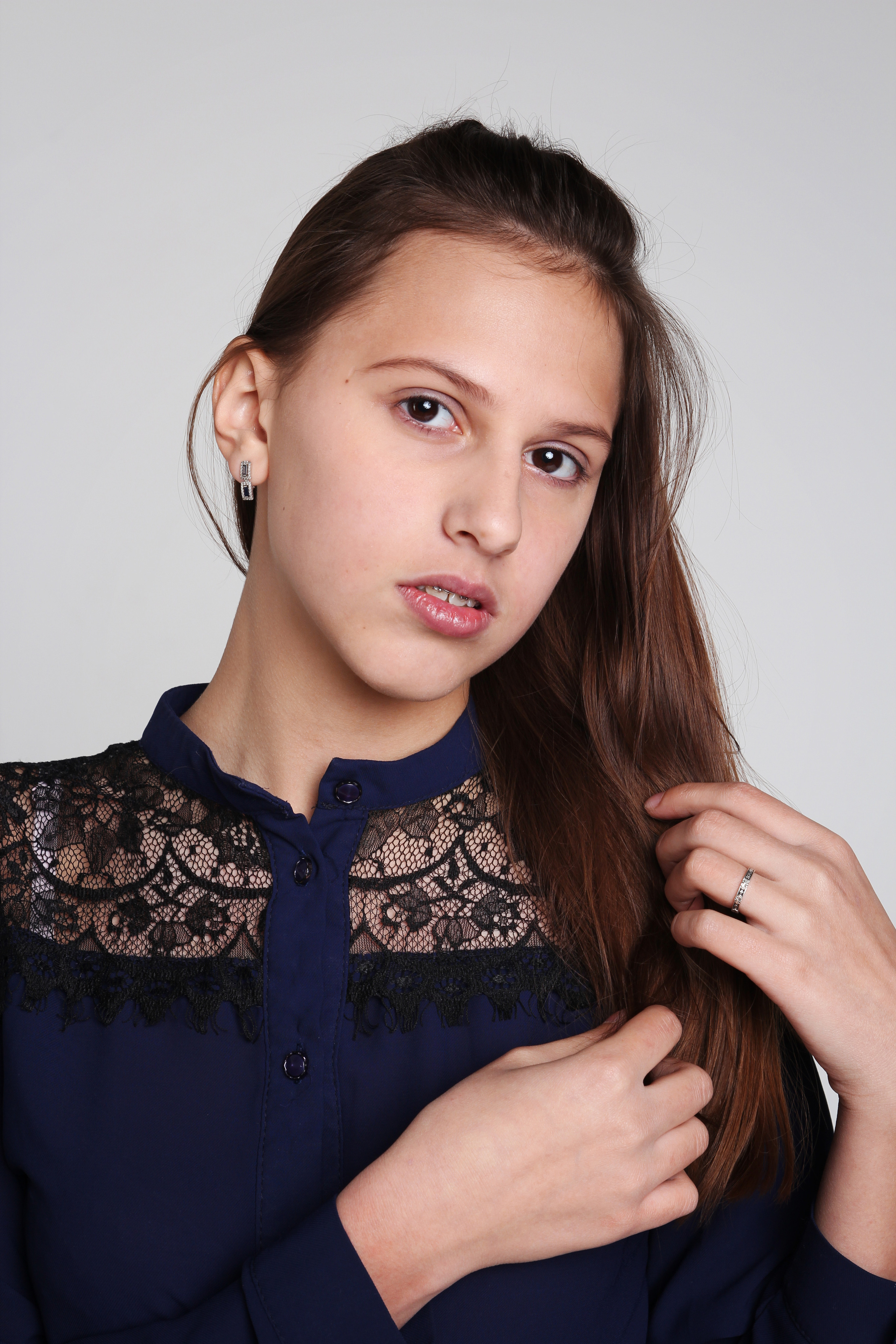 Модельная съёмка в студии. Фотограф Ирина Колесникова