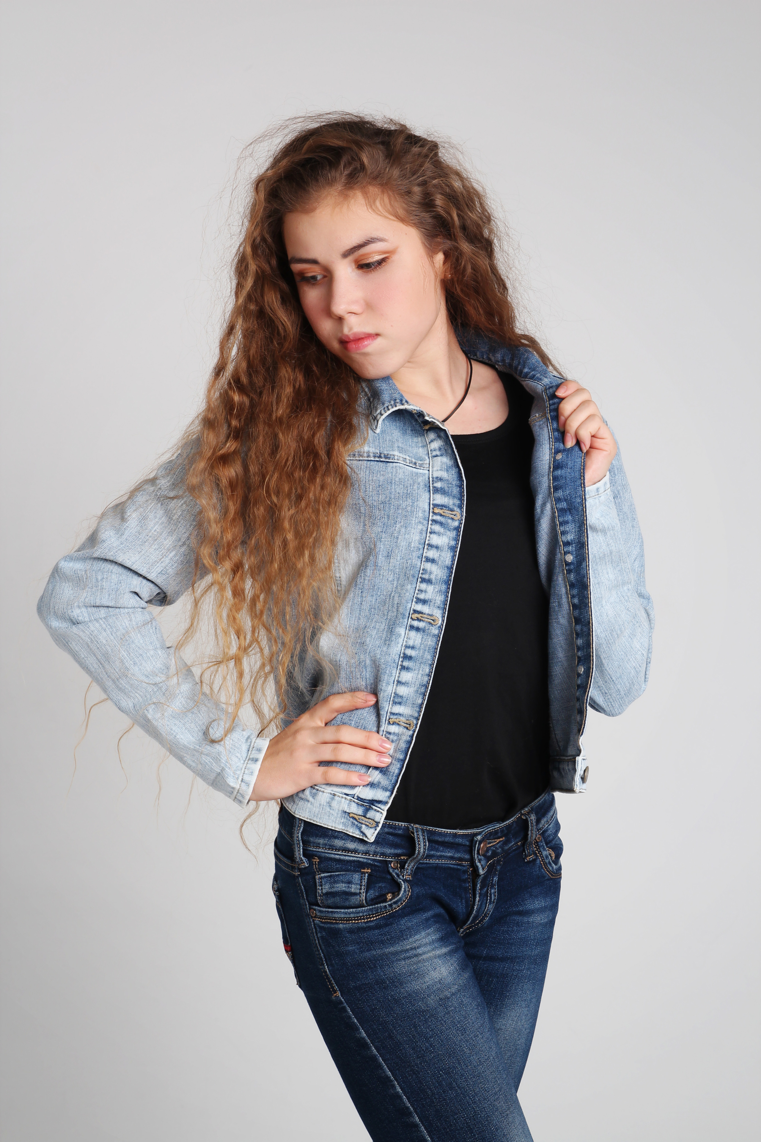 Модельная съёмка в студии. Фотограф Ирина Колесникова