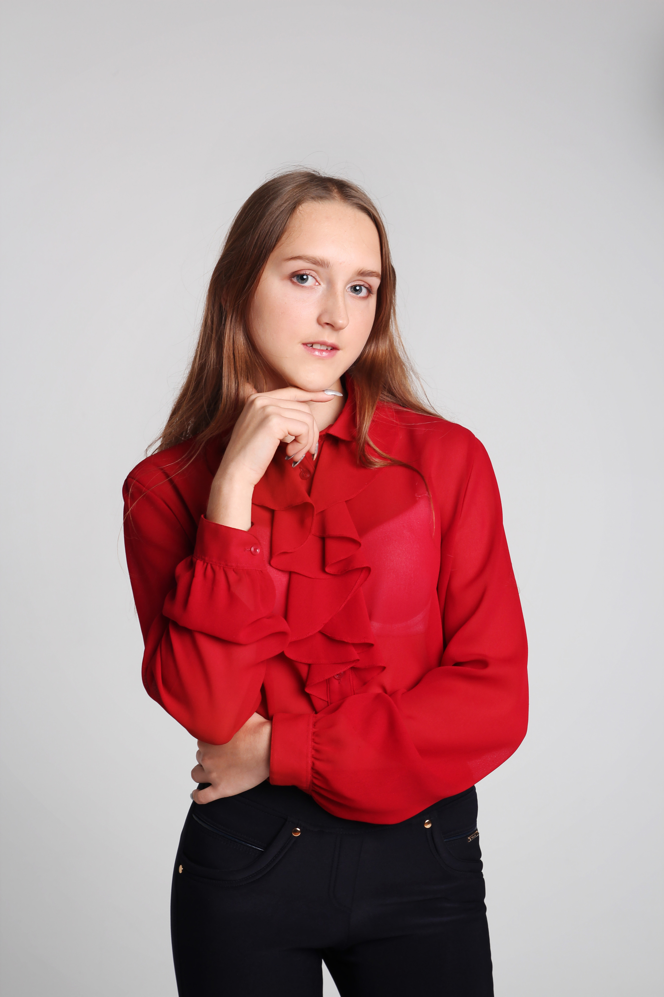 Модельная съёмка в студии. Фотограф Ирина Колесникова