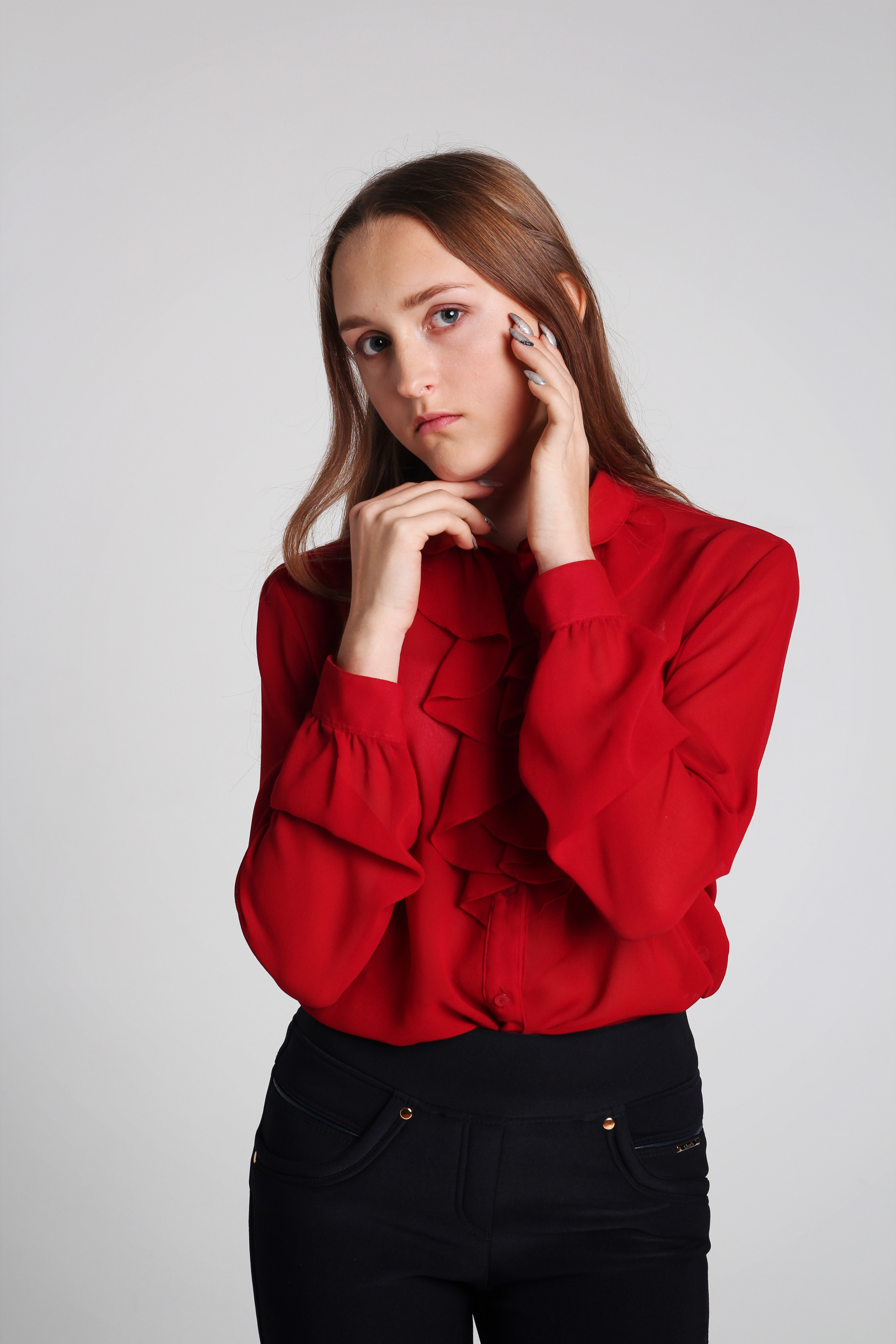 Модельная съёмка в студии. Фотограф Ирина Колесникова