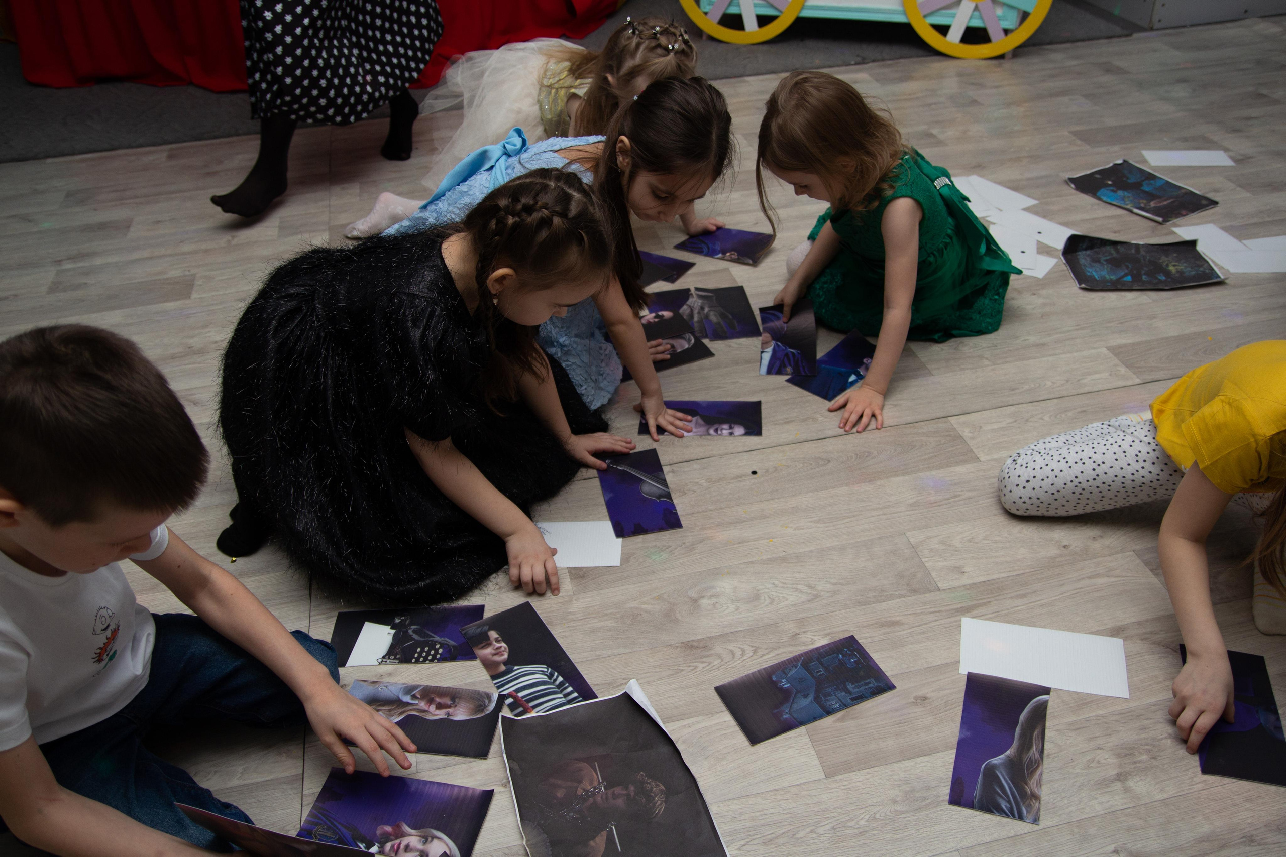 День рождения в стиле Уэнздей. Фотограф Ирина Колесникова