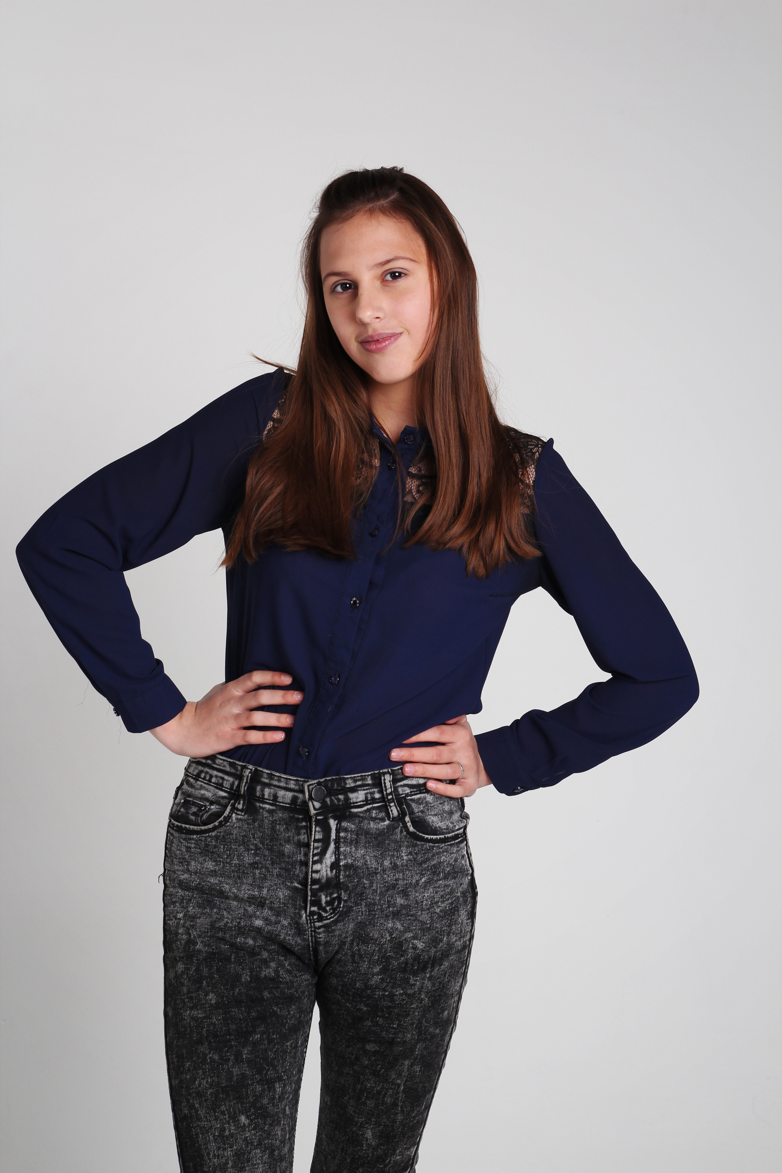 Модельная съёмка в студии. Фотограф Ирина Колесникова