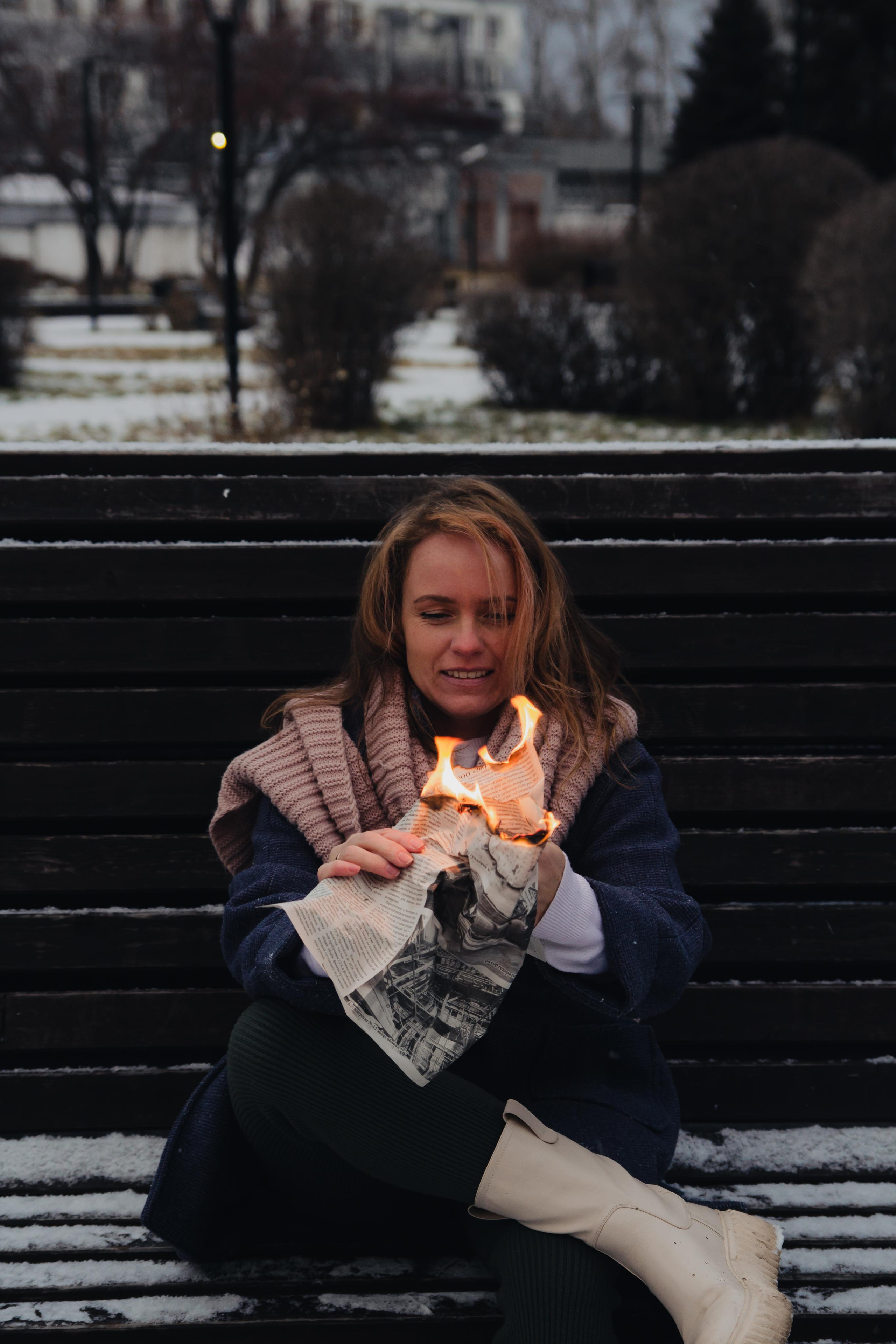 Марина. Цвет. Кофе. Огонь. Фотограф Ирина Колесникова