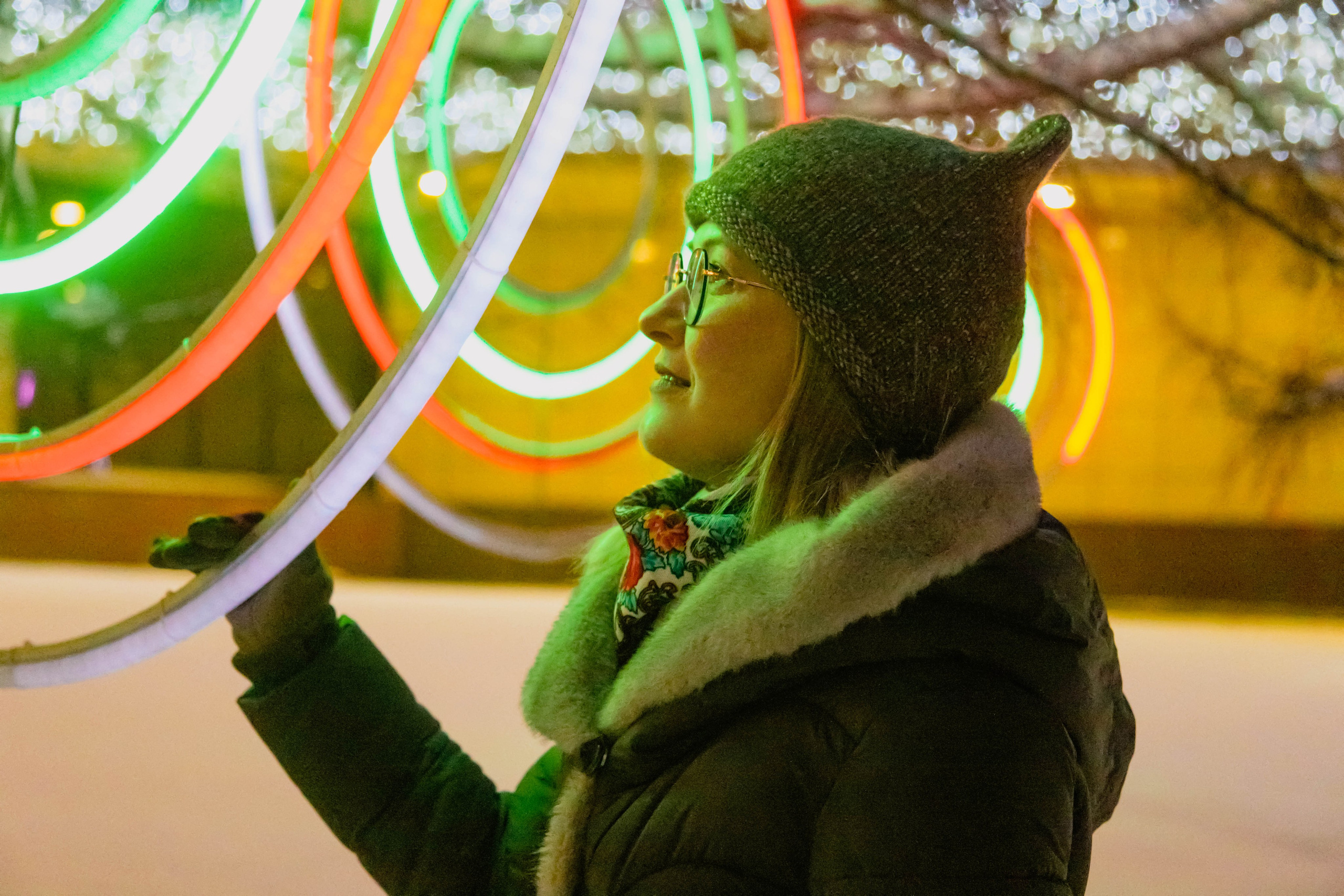 Новогодняя фотосессия с Машей. Фотограф Пермь. Фотосессия в фотостудии Перми и на свежем воздухе