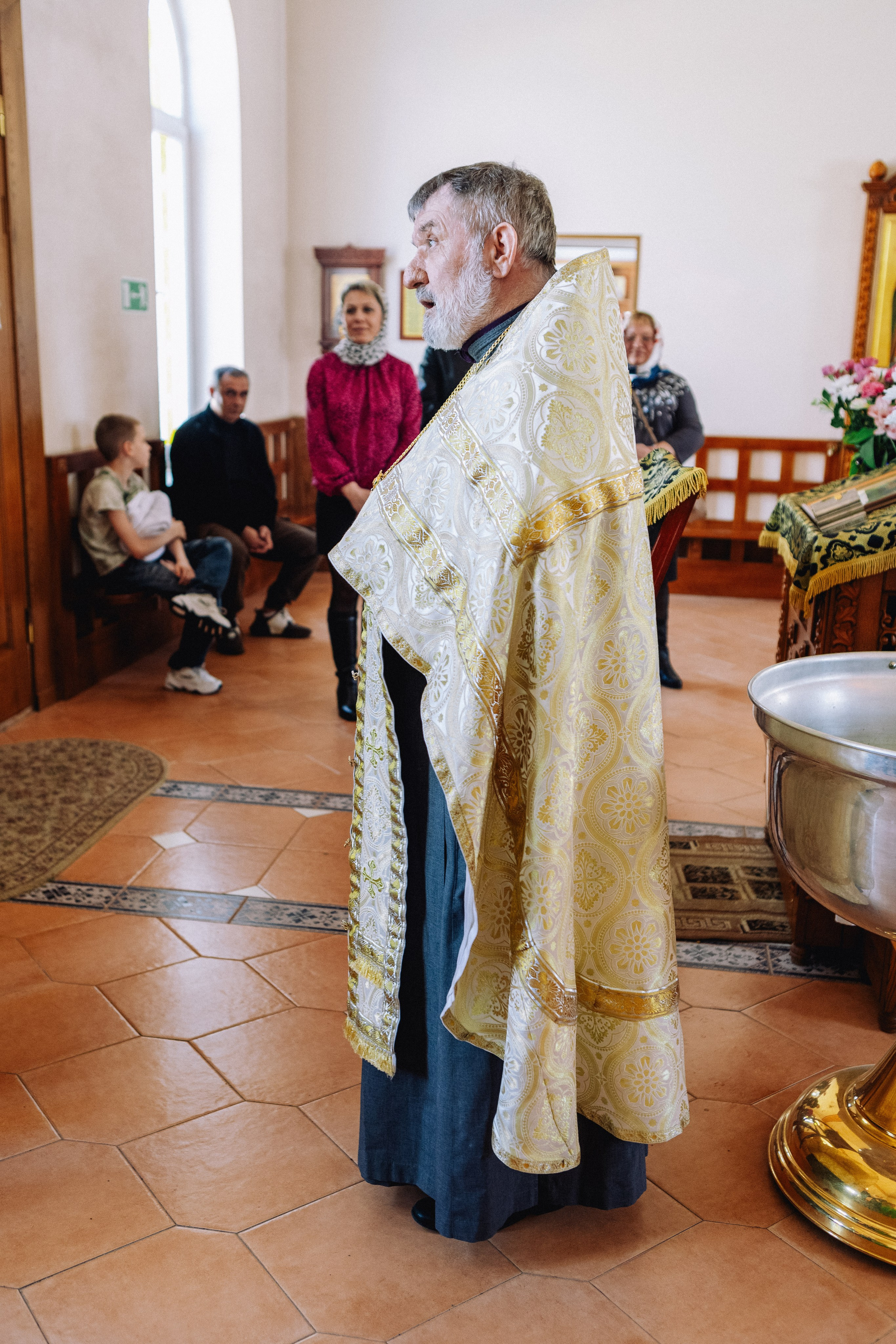 Крещение Артема и Полины. Фотограф в Курске Смирнов Евгений