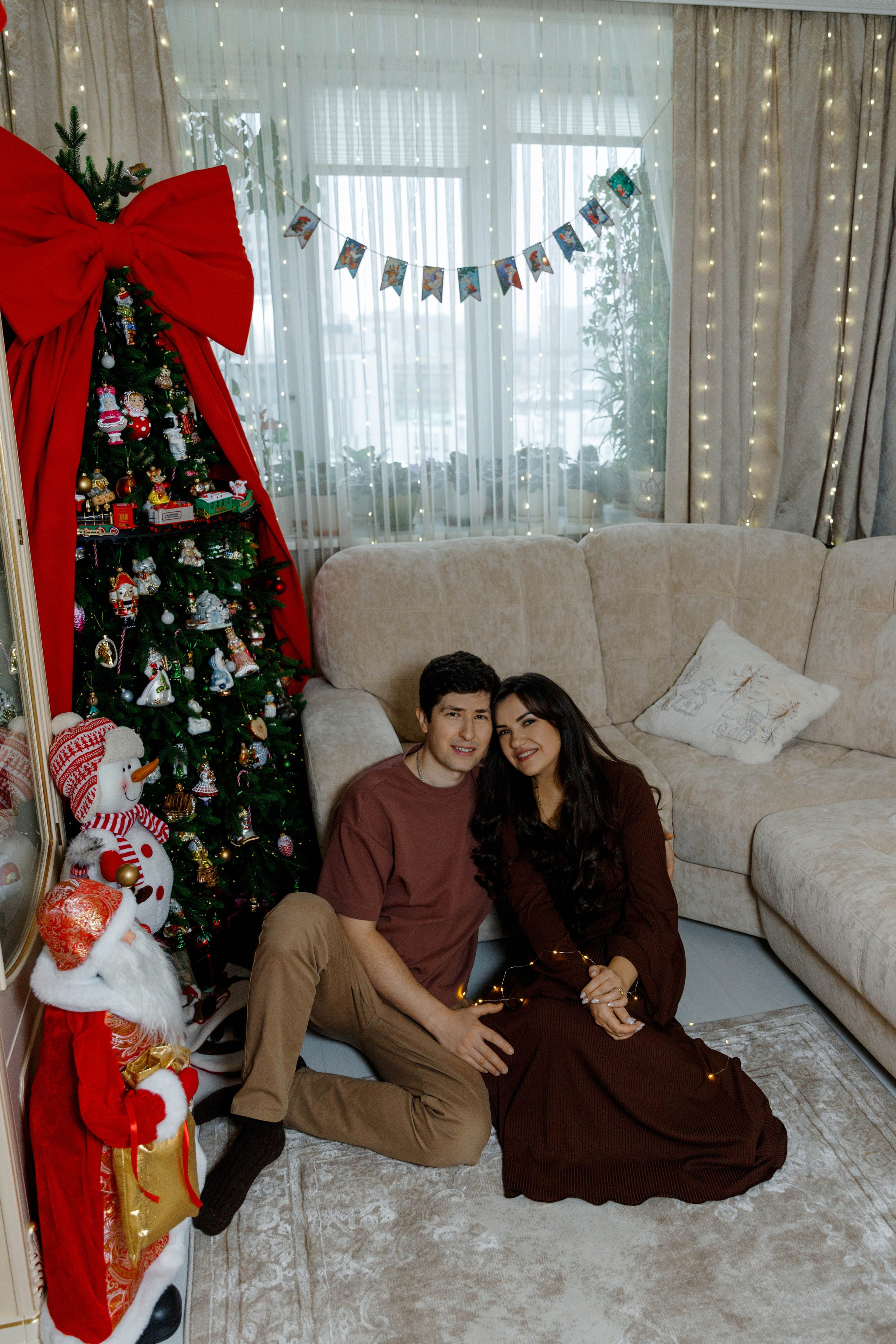 Домашняя семейная фотосессия в Москве. Фотограф Александра Сыщенко