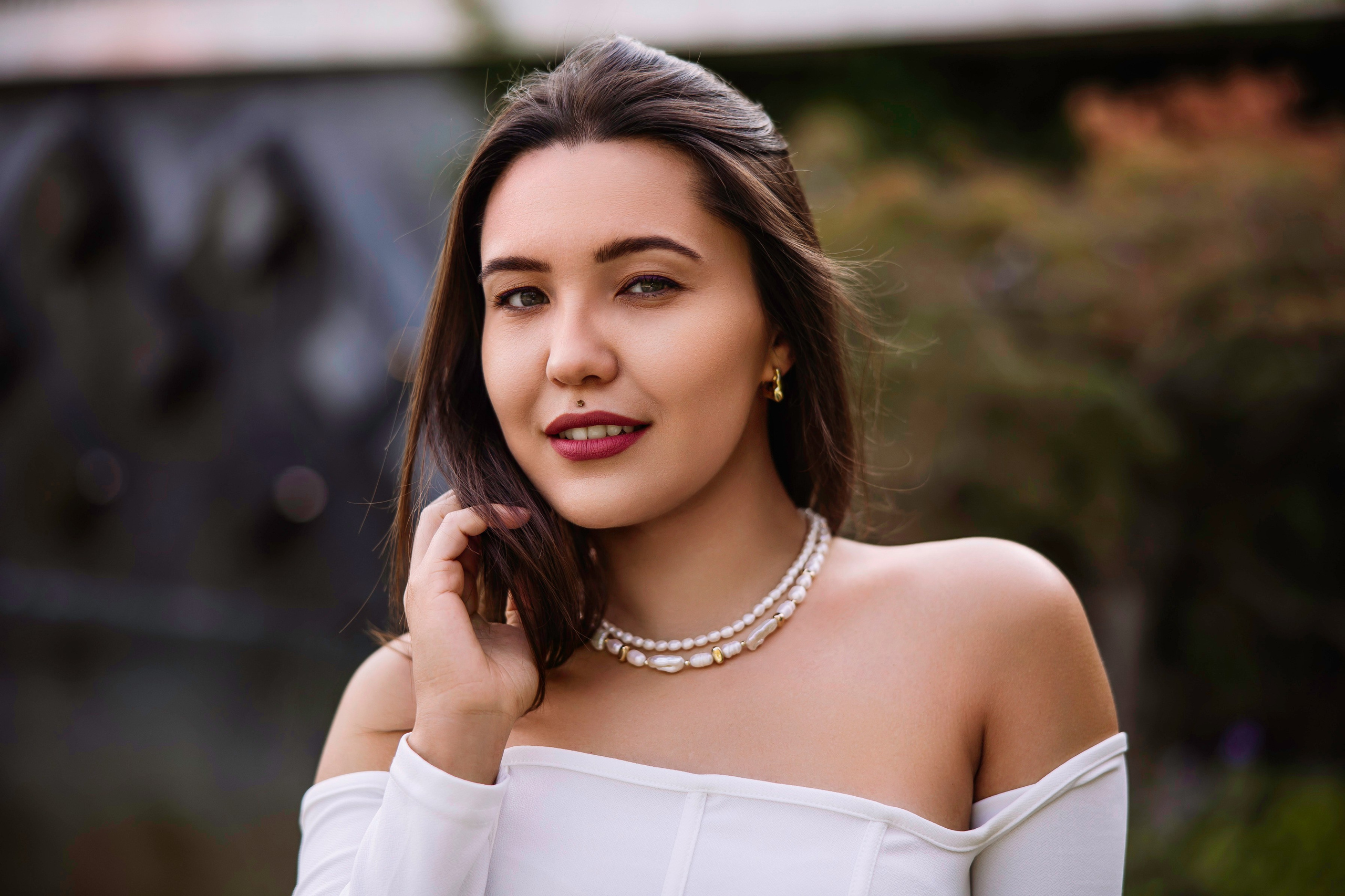 Девушка в парке Галицкого