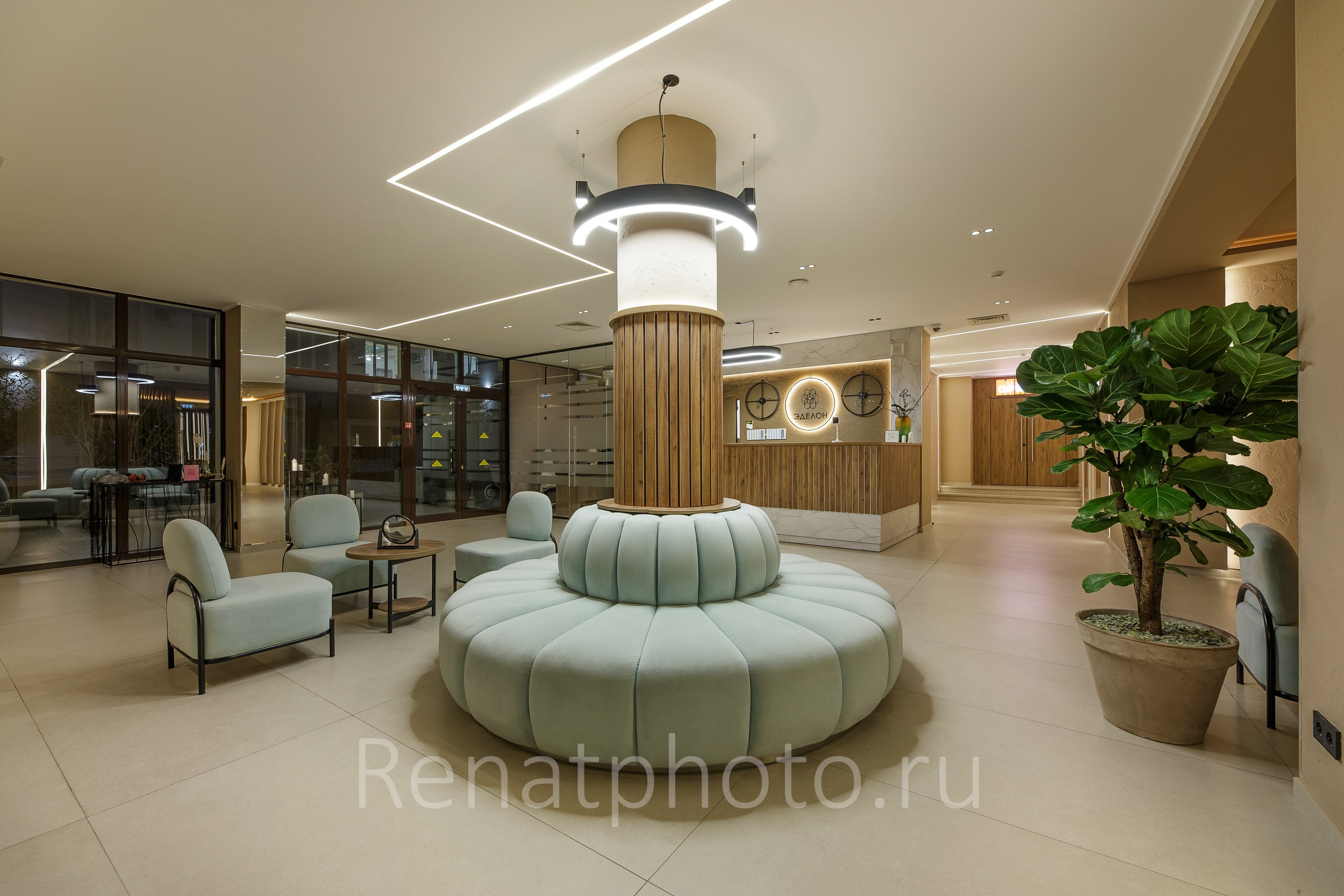 Интерьерная фотосъёмка отелей в г. Анапа. Профессиональная фотосъёмка интерьеров, предметная фотосессия еды для меню г. Анапа