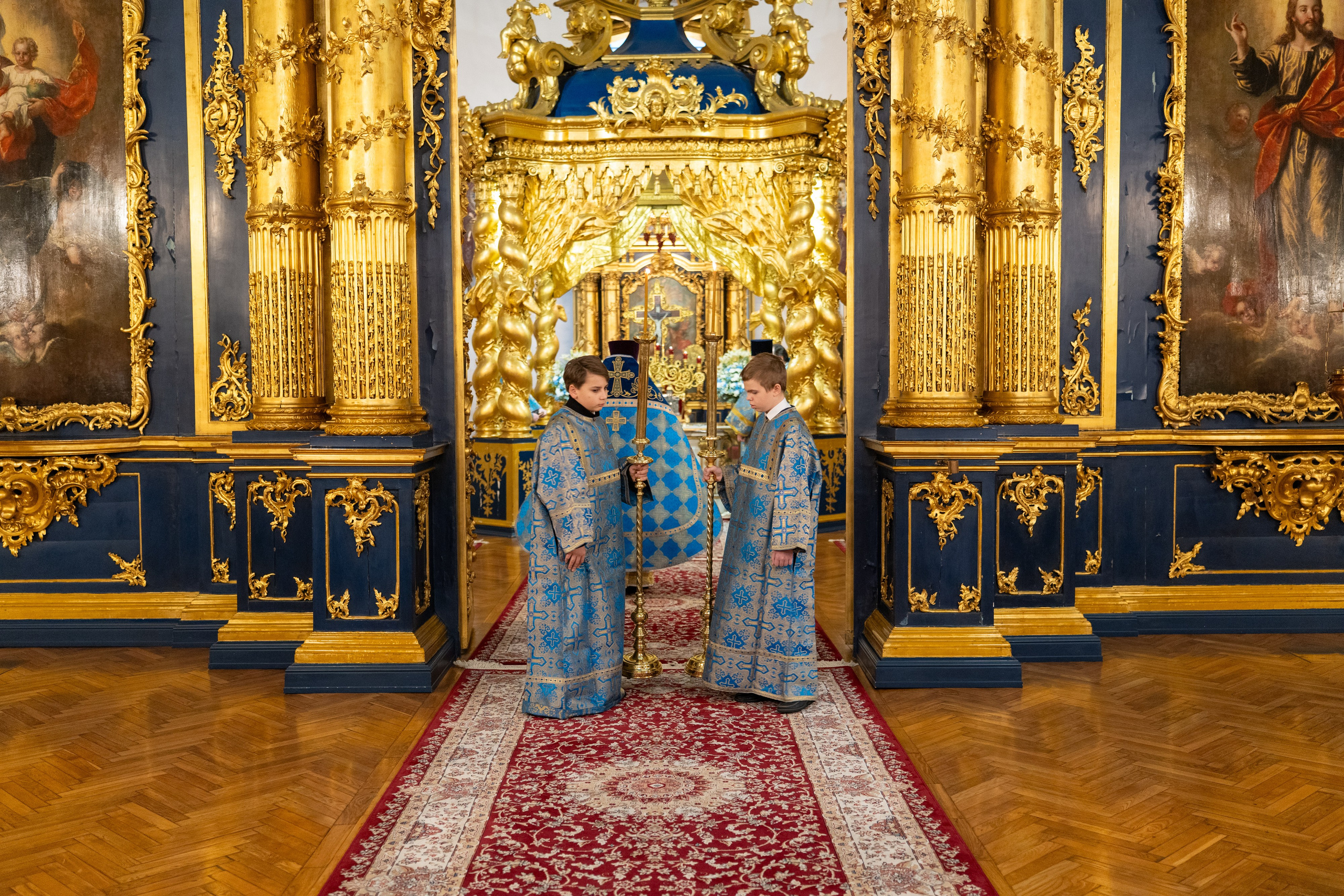 Неделя 26-я по Пятидесятнице. Попразднство Введения. Вмц. Екатерины. НИКОЛО-БОГОЯВЛЕНСКИЙ МОРСКОЙ СОБОР