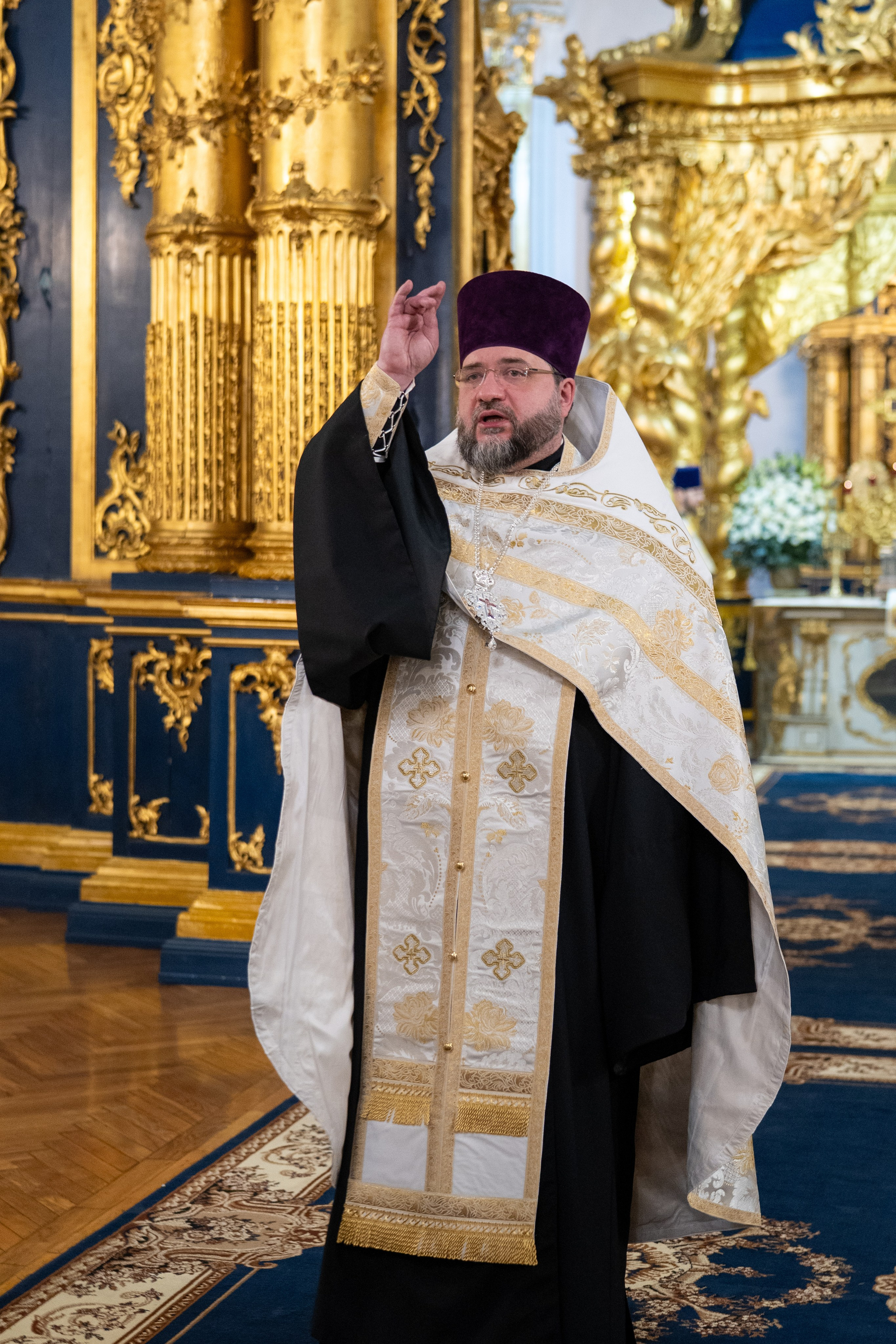 Праздничное бдение в Николо-Богоявленском морском соборе. НИКОЛО-БОГОЯВЛЕНСКИЙ МОРСКОЙ СОБОР
