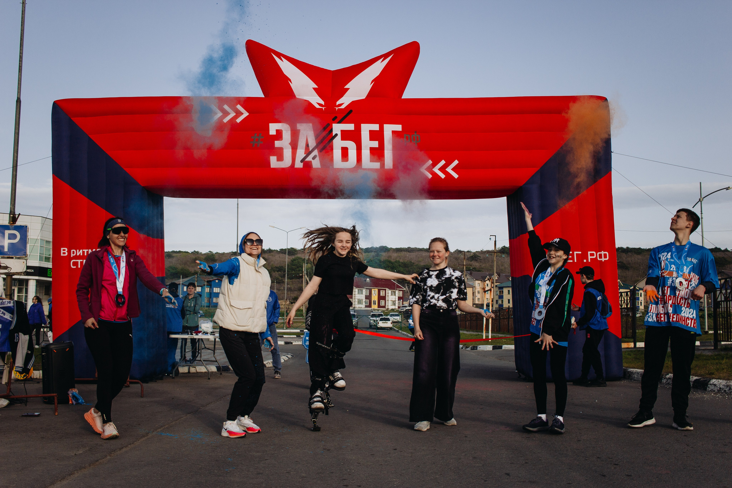 Репортаж ЗАБЕГ РФ 2024 КУРИЛЬСК. Фотограф Итуруп | Курильские острова