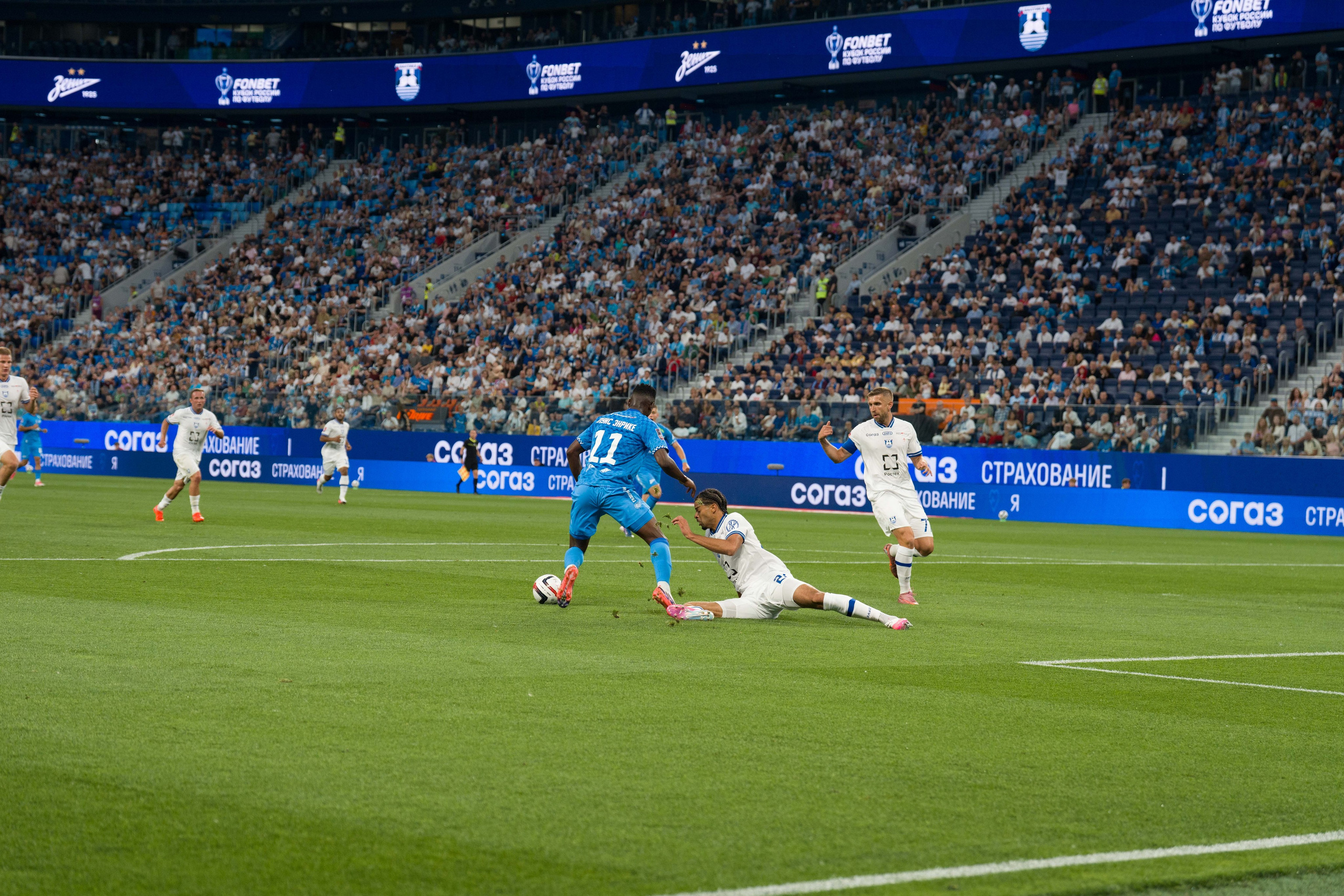 Zenit vs Baltika — Fonbet Russian Cup photo gallery at Gazprom Arena | Anton Gauf, sports photographer