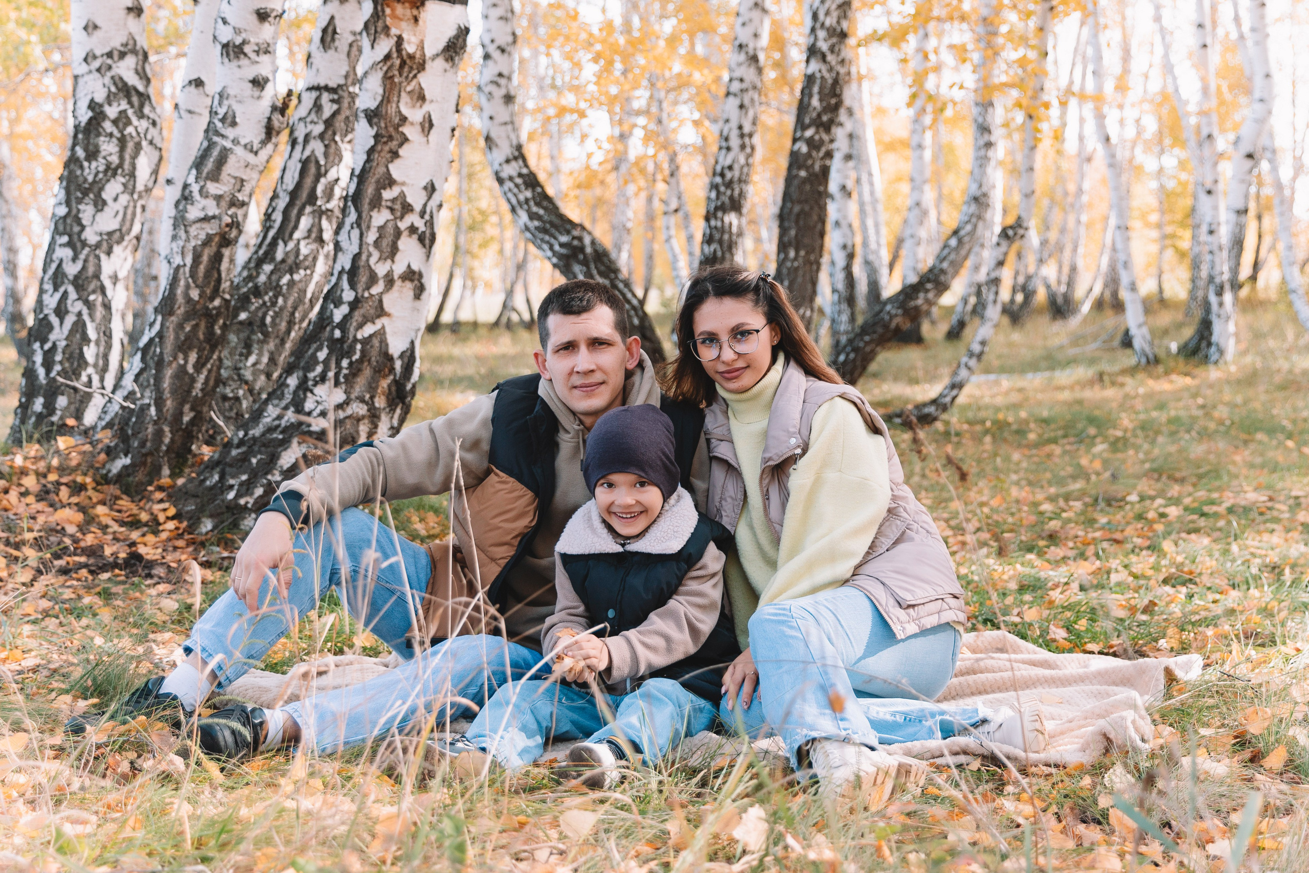 Пикник осенью. Семейный и свадебный фотограф в Южноуральске Екатерина Столярова