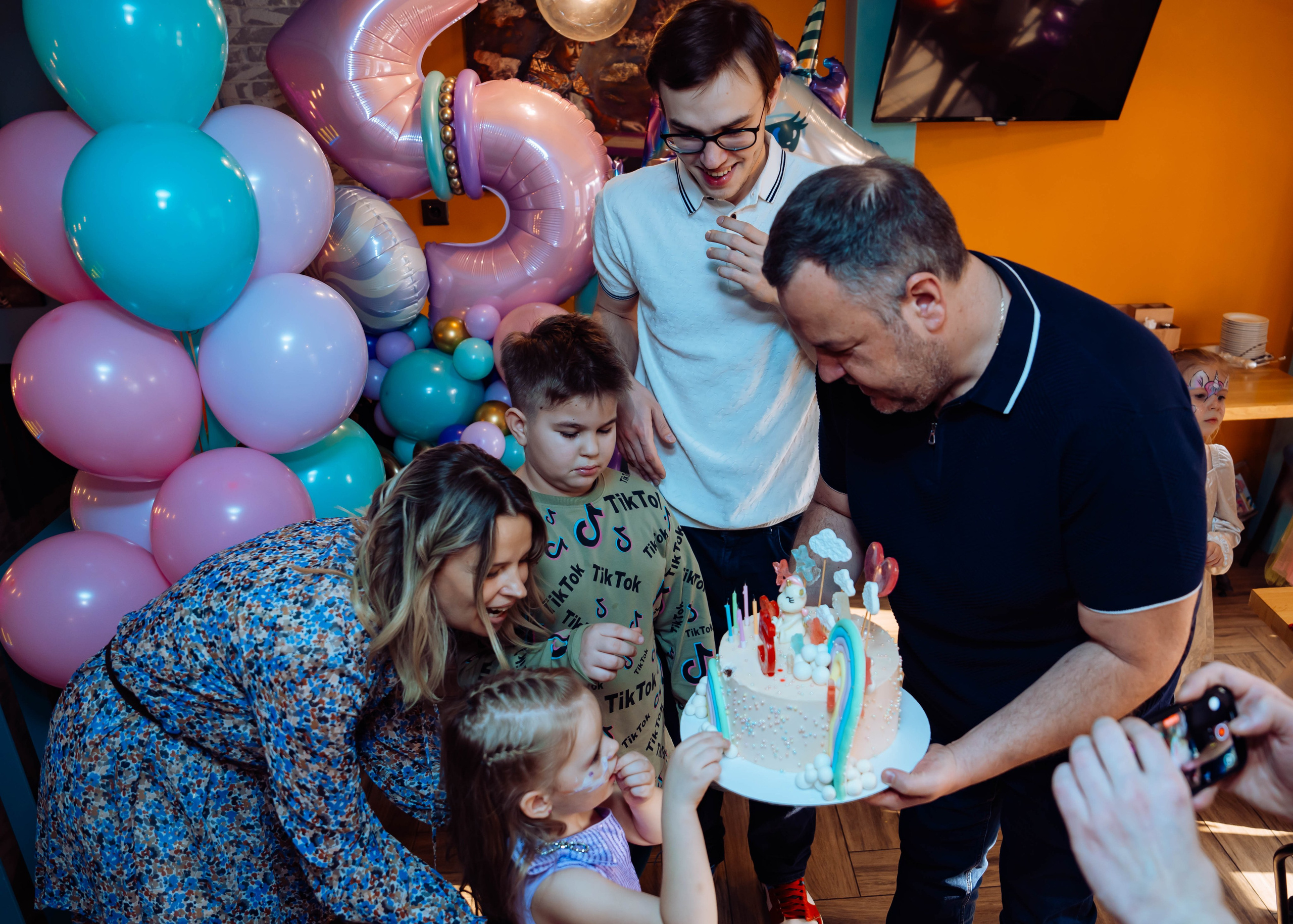 День Рождения с Единорожкой. Крамер Юлиана детский и семейный фотограф